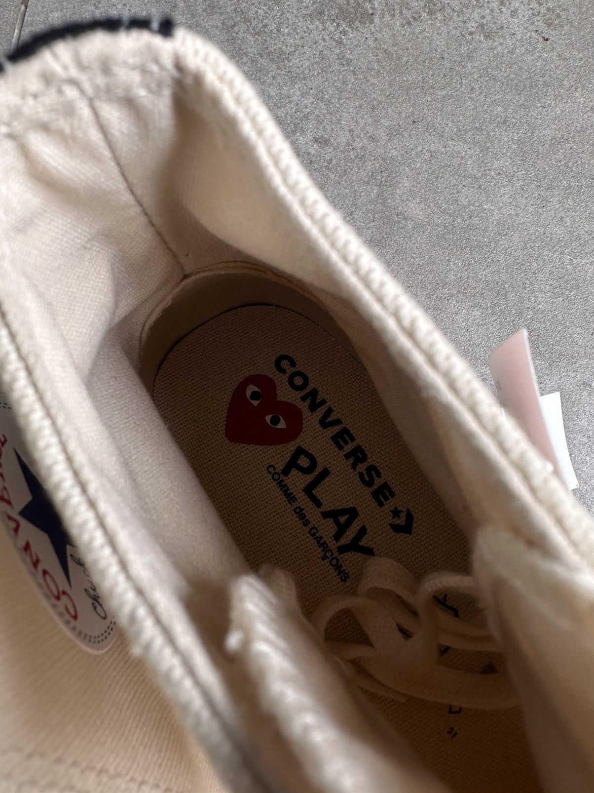Comme des Garcons PLAY × Converse CDG PLAY x CONVERSE HI CHUCK TAILOR 70 Size US 6.5 / IT 36.5 - 9 Thumbnail