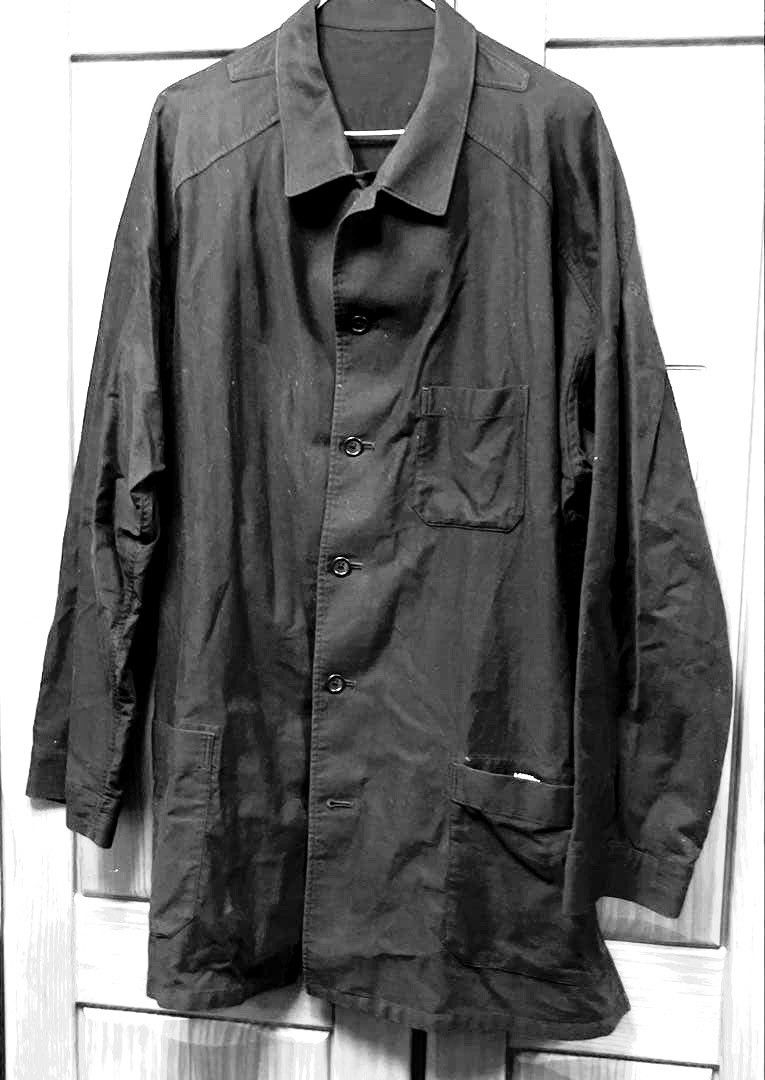 Yohji Yamamoto POUR HOMME Coverall Jacket Size US S / EU 44-46 / 1 - 1 Thumbnail