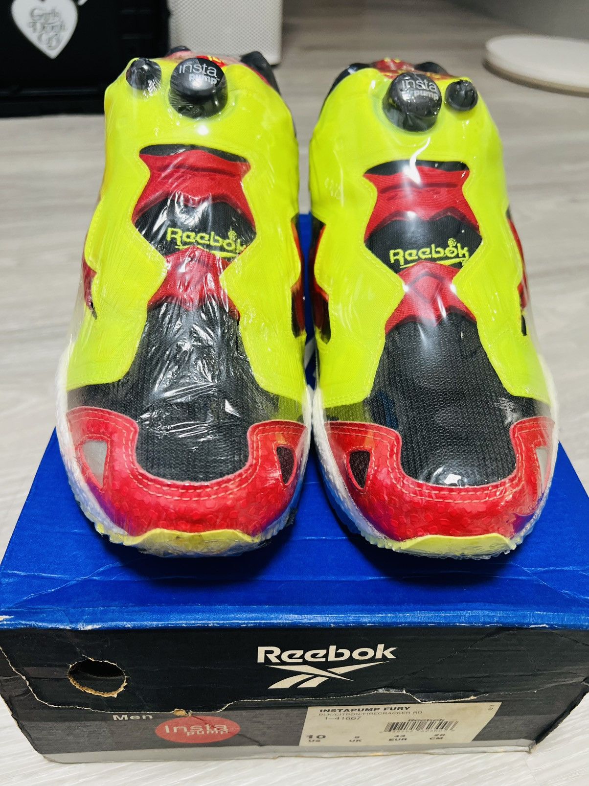 Reebok Rare 1998 Reebok Instapump Fury OG Jackie Chen Dragon /999 Size US 10 / EU 43 - 2 Thumbnail