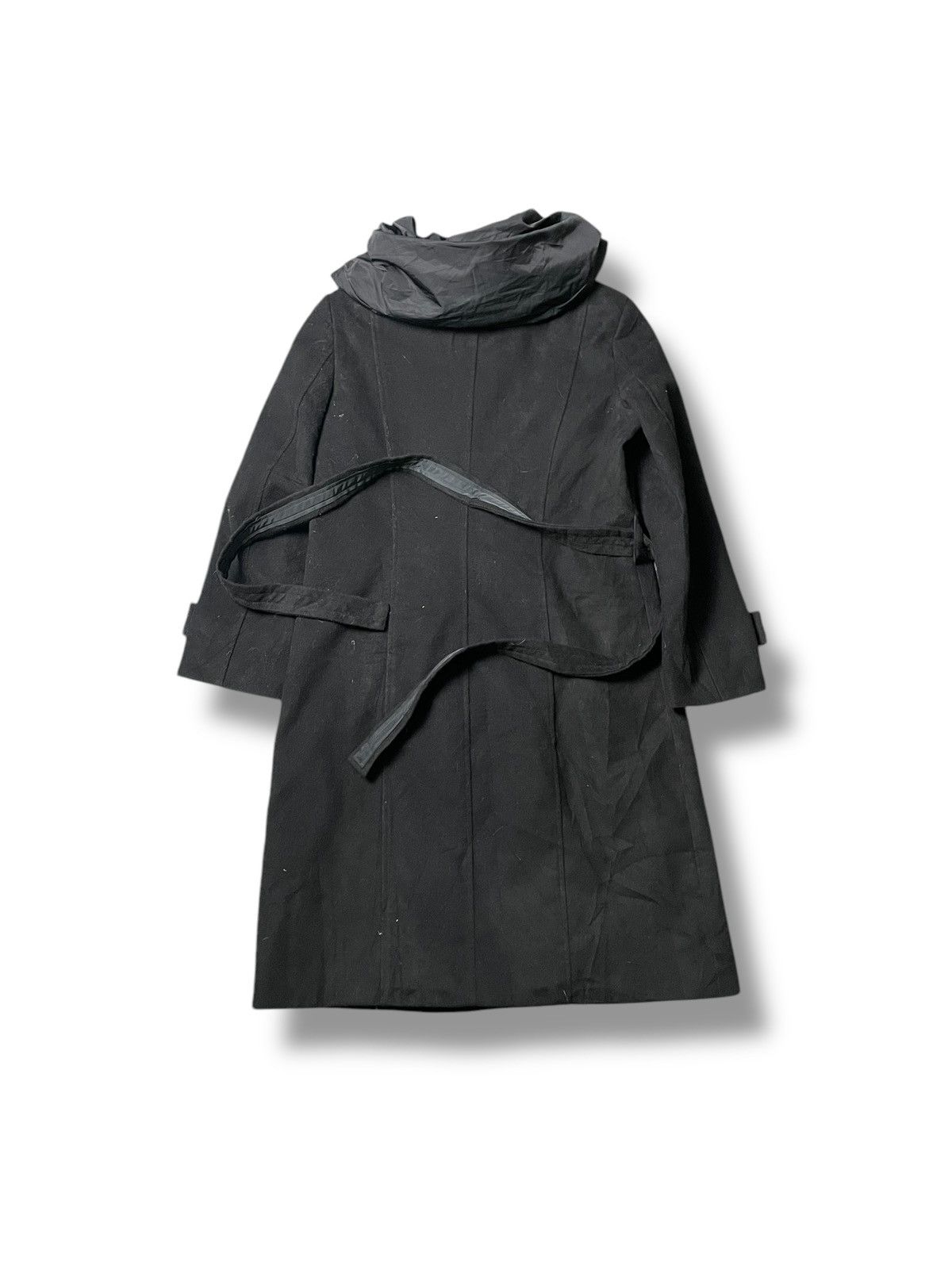 Japanese Brand × Vintage Isabelle Wool Hooded Long Coat (52) Size US XXS / EU 40 - 3 Thumbnail