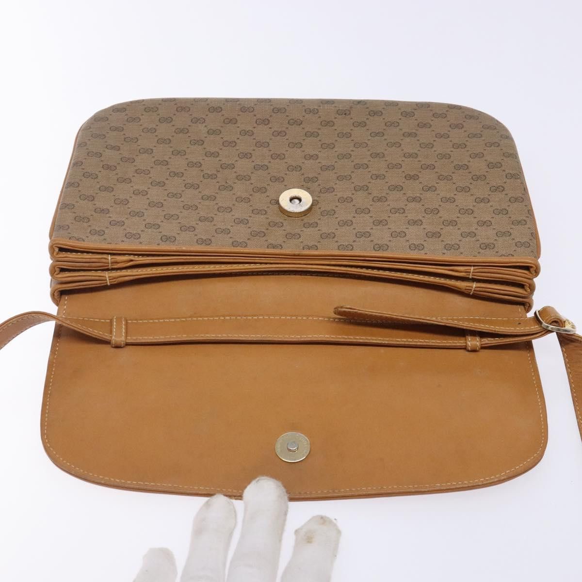 Gucci GUCCI Micro GG Supreme Shoulder Bag Pvc Beige Gold 004 106 Size ONE SIZE - 15 Thumbnail