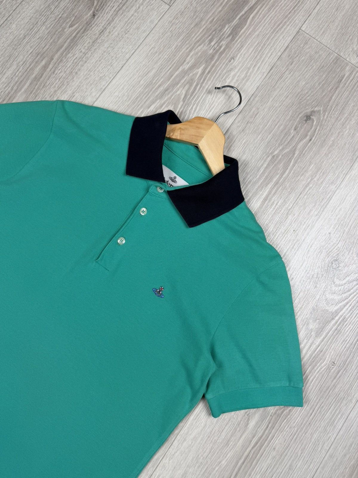 Vivienne Westwood Vivienne Westwood Green Polos Shirt Size S Size US S / EU 44-46 / 1 - 2 Thumbnail