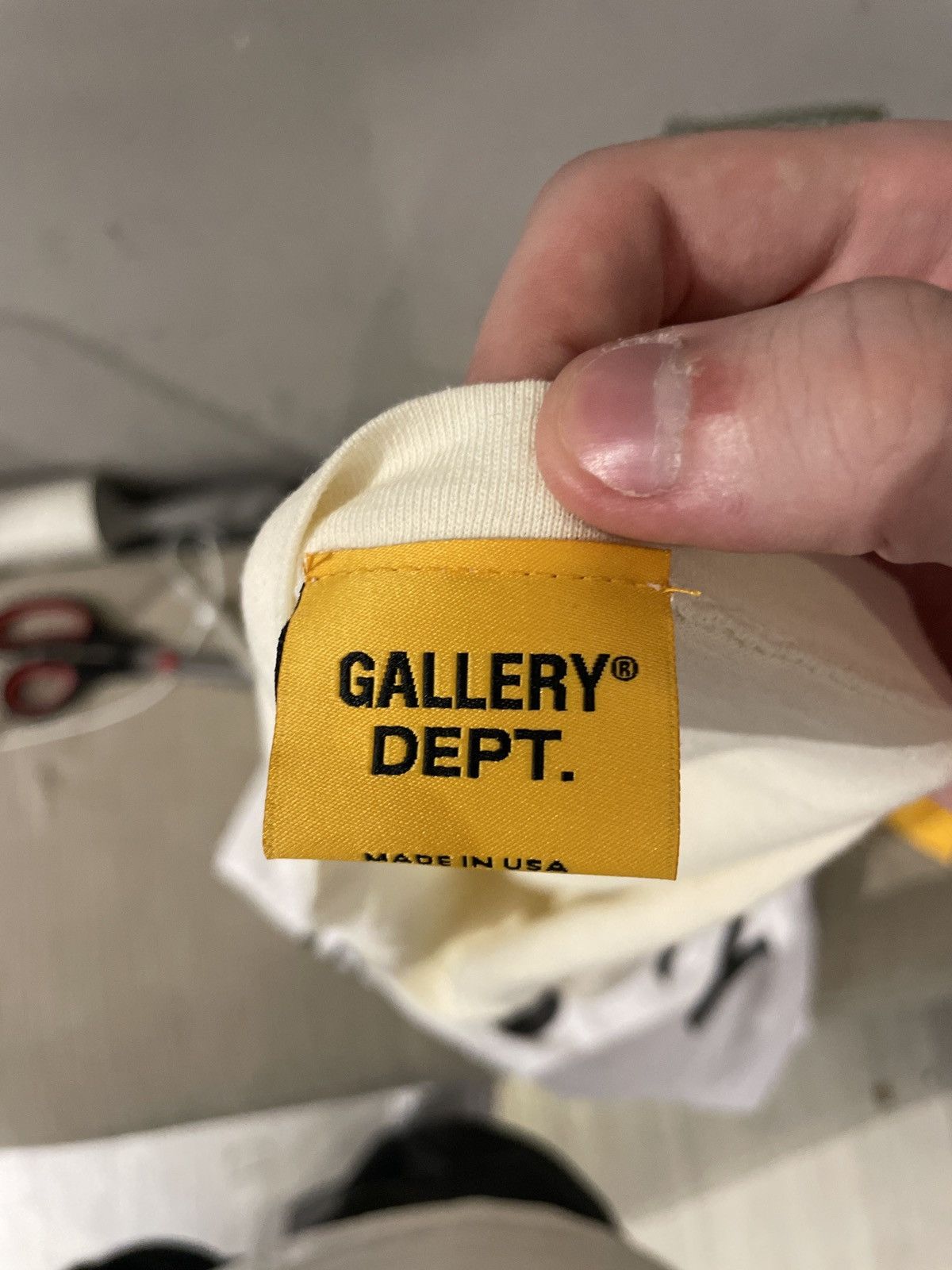 Gallery Dept. Gallery Dept. Souvenir T-Shirt Cream S Size US S / EU 44-46 / 1 - 5 Thumbnail