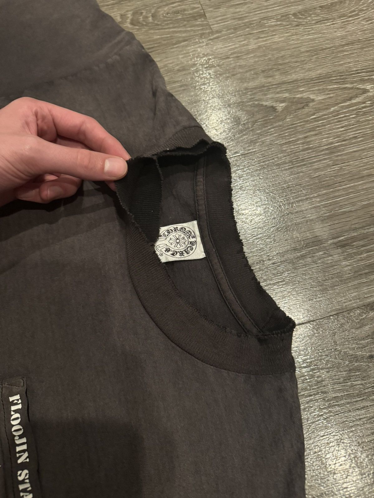 Chrome Hearts Chrome Hearts THRASHED Joe Foti 2009 Floojin Stamp Tee Size US M / EU 48-50 / 2 - 15 Thumbnail