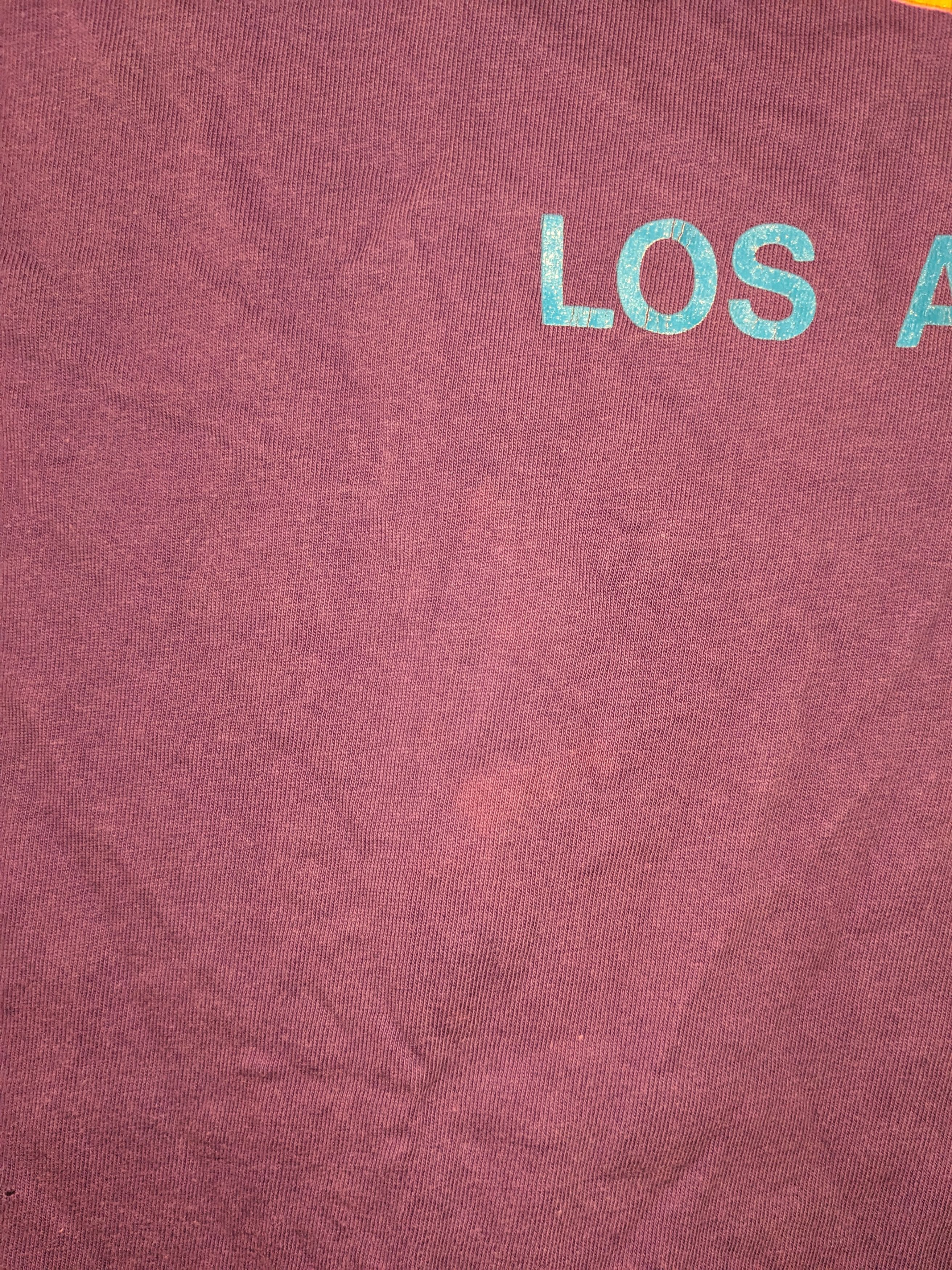 Hard Rock Cafe Vintage 90s Hard Rock Cafe Los Angeles Logo Large T-Shirt Size US L / EU 52-54 / 3 - 6 Thumbnail