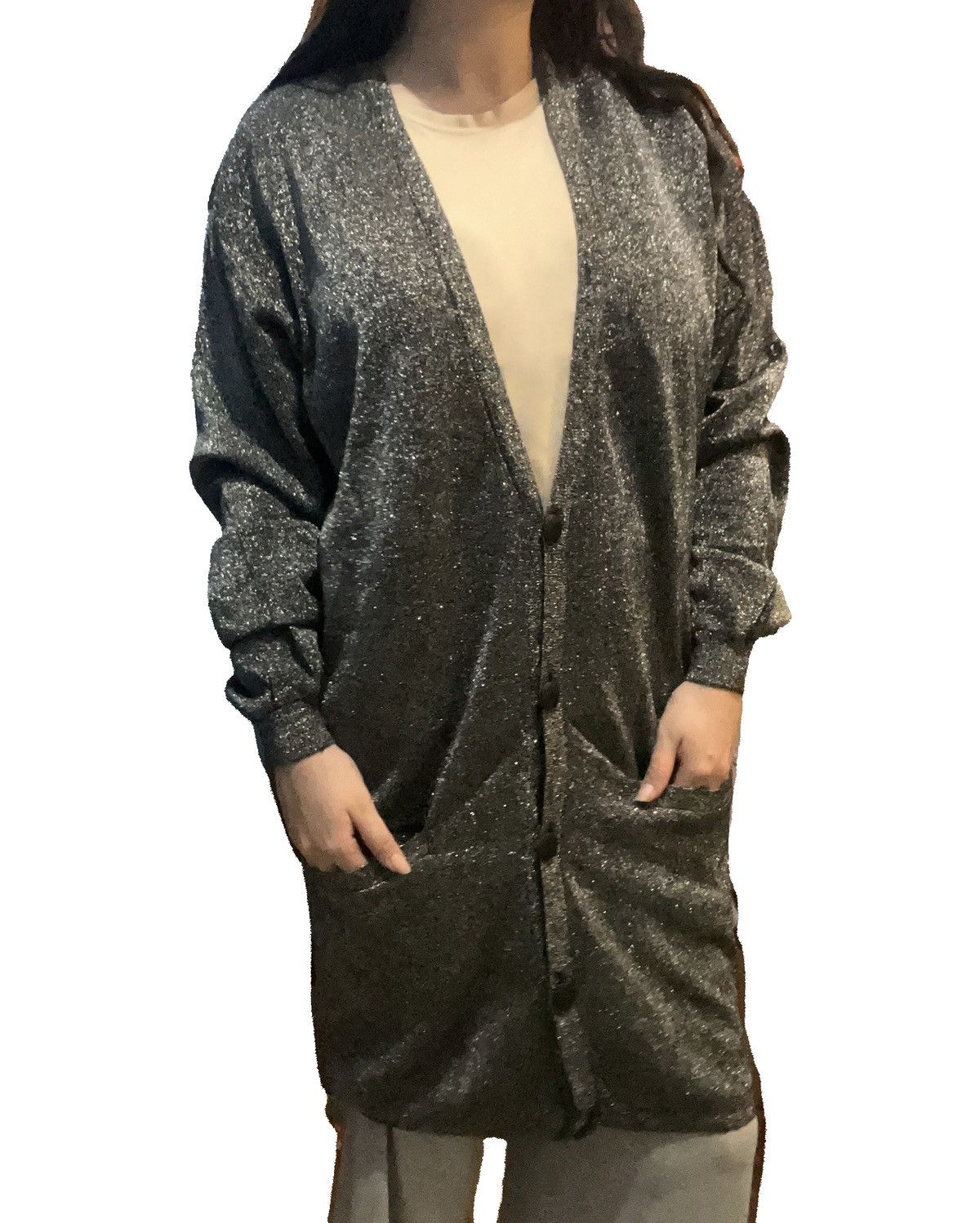 Dior 🔥Vintage Christian Dior🔥 Long Knit Cardigan Pret-a-Porter Size M / US 6-8 / IT 42-44 - 4 Thumbnail
