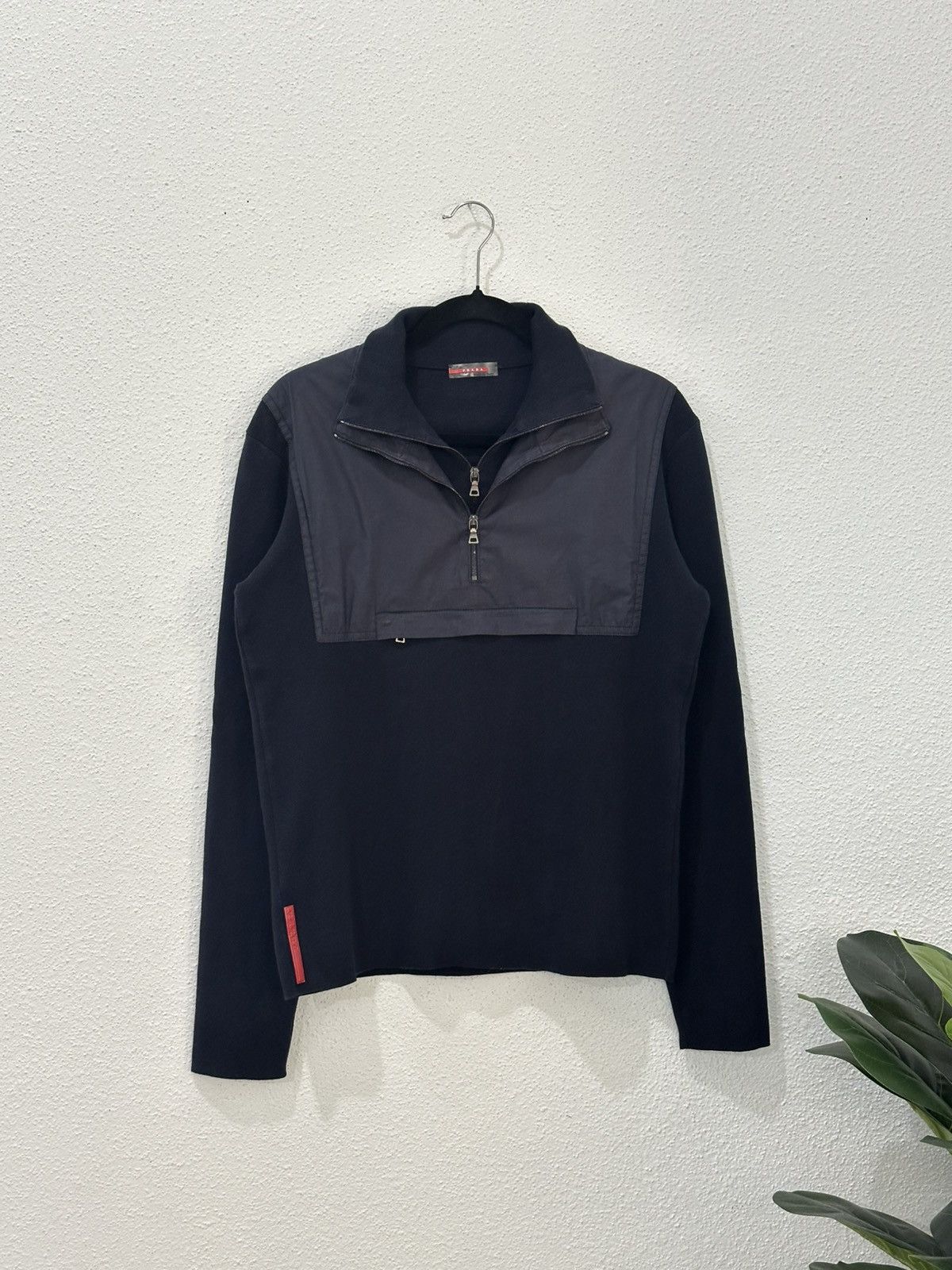 Prada Half Zip Sweater | Grailed