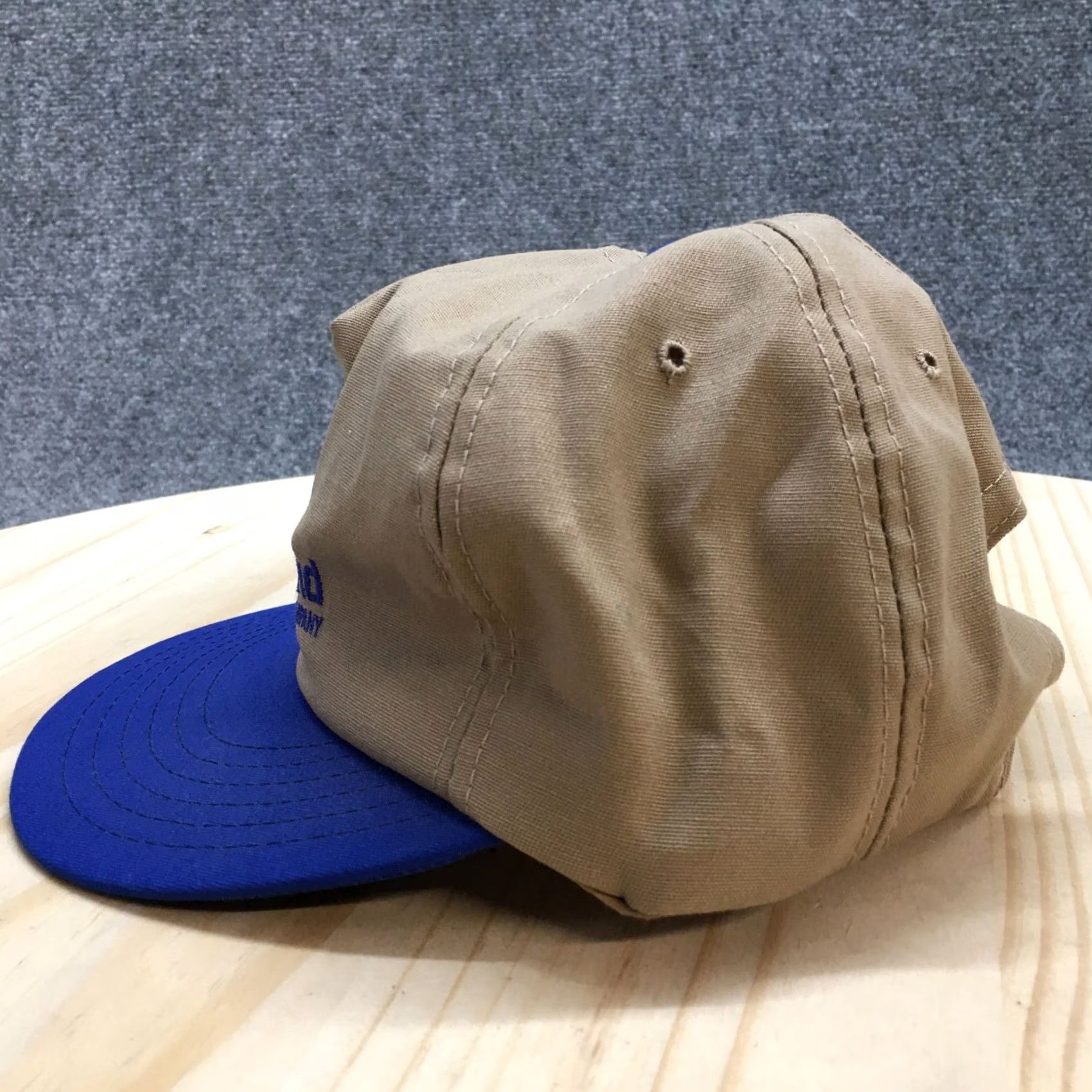 Vintage Northland Electric Supply Co Baseball Hat Mens Beige One Size Flat Brim Size ONE SIZE - 4 Thumbnail