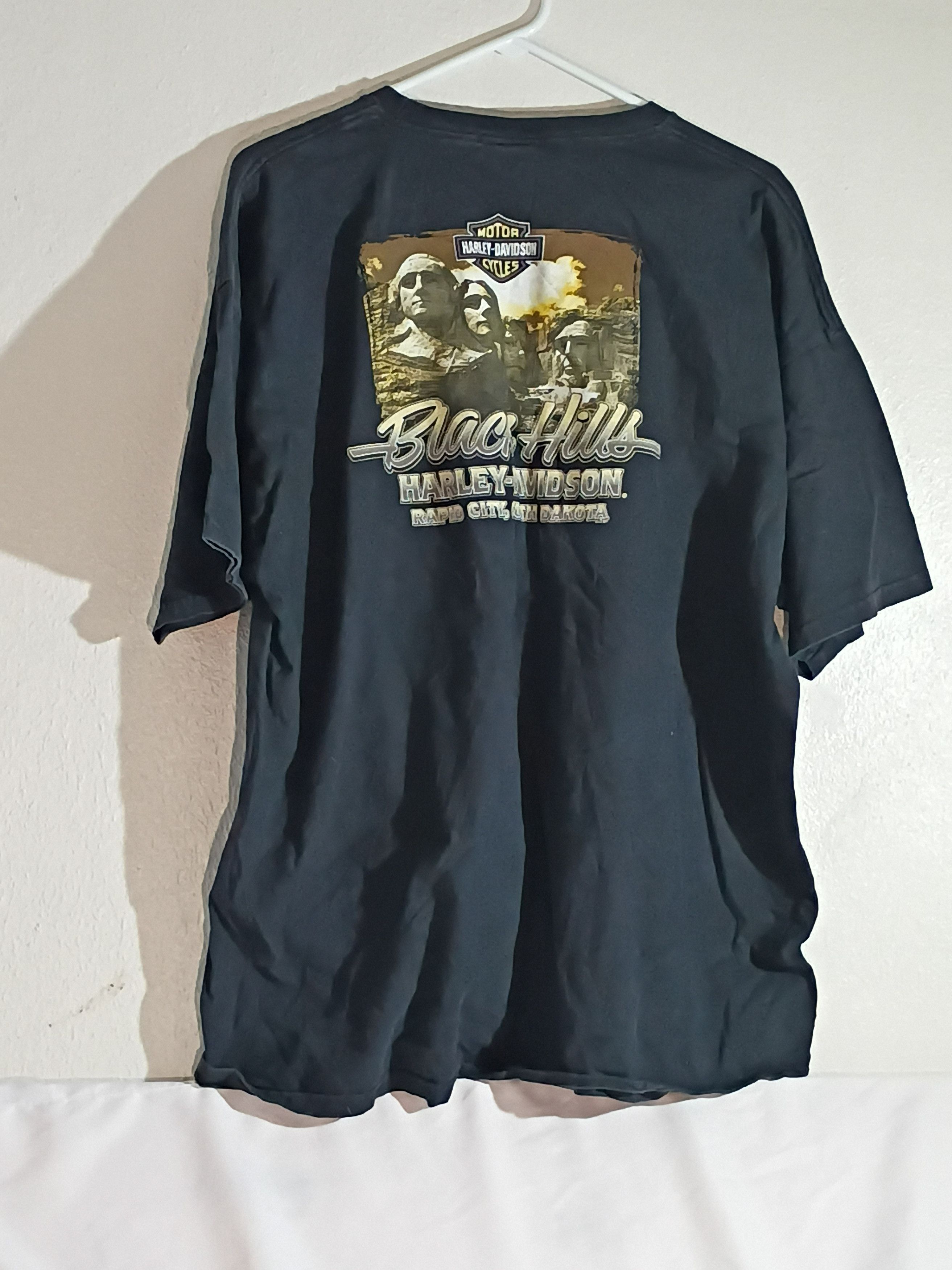 Harley Davidson Men's Harley Davidson Black Hill Rapid City, SD Size US XXL / EU 58 / 5 - 2 Thumbnail