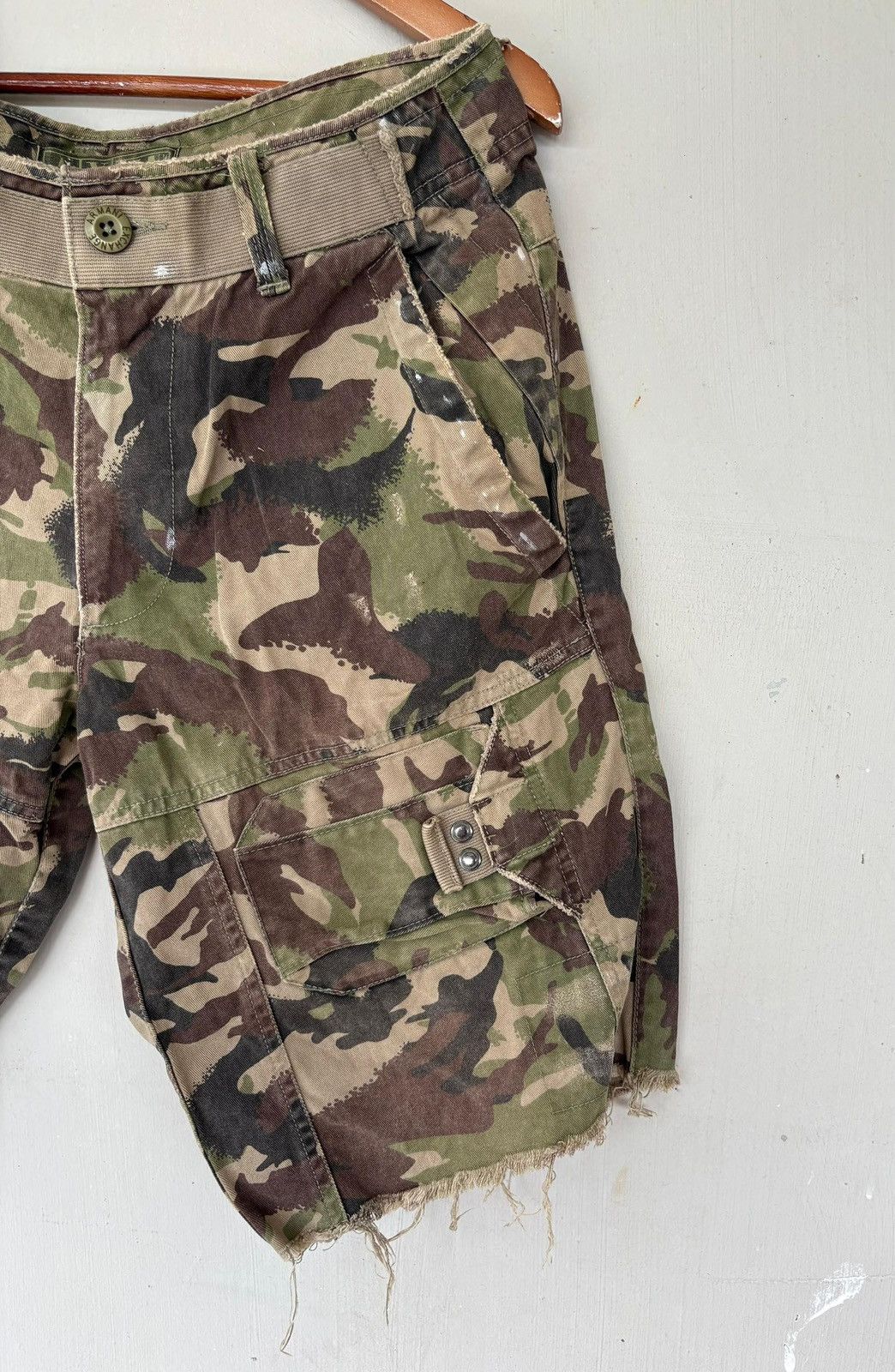 Armani Exchange Armani Exchage Short Pant Camoflage Cargo Pant Size US 31 - 3 Thumbnail