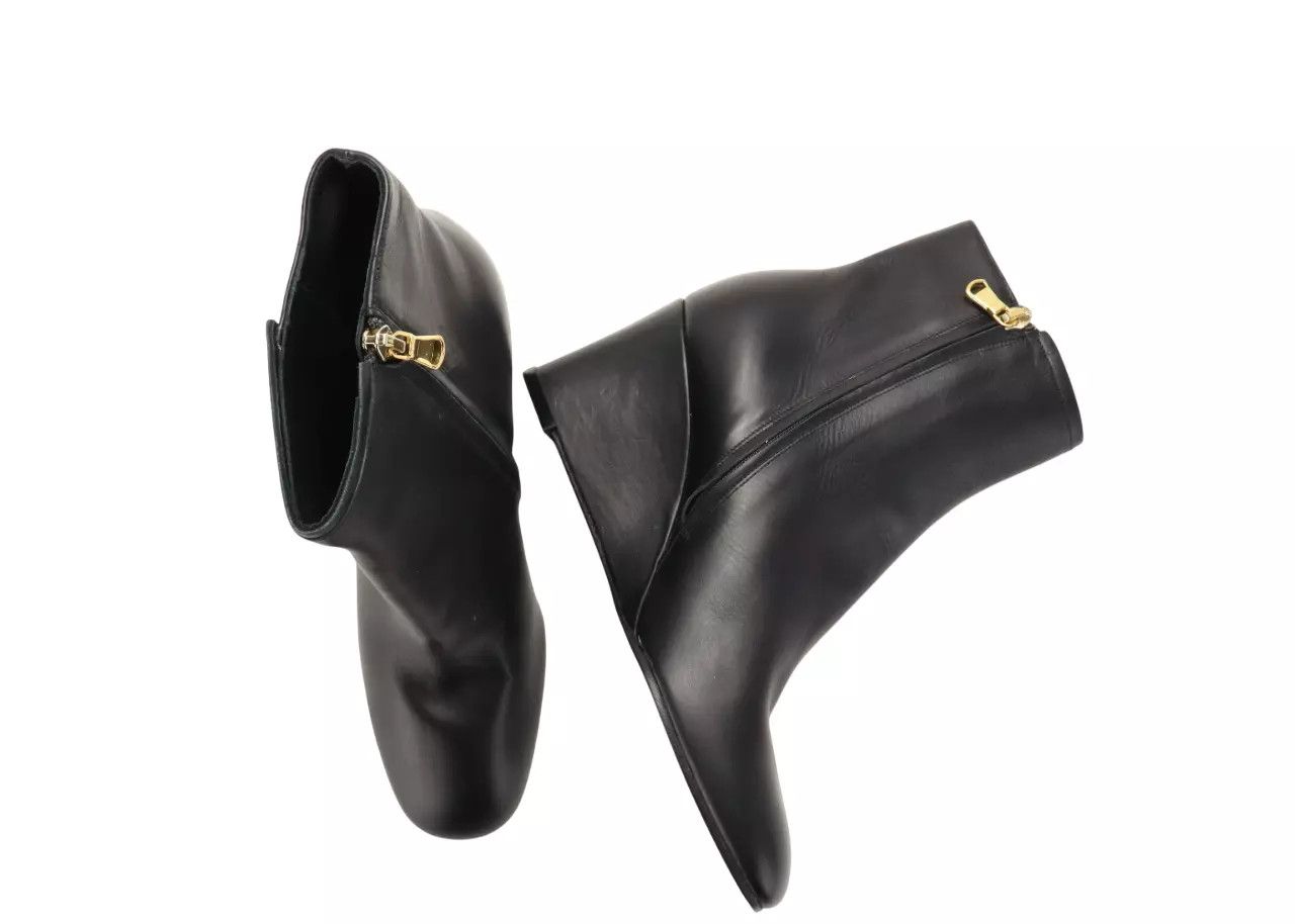 Salvatore Ferragamo SALVATORE FERRAGAMO Women's US 7 Leather Platform Heeled Size US 7 / IT 37 - 2 Thumbnail