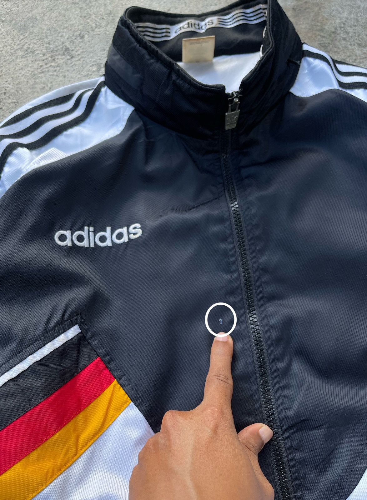 Adidas 🔥Vintage 90's Adidas Germany Jacket With Hidden Hoodie Size US L / EU 52-54 / 3 - 17 Thumbnail