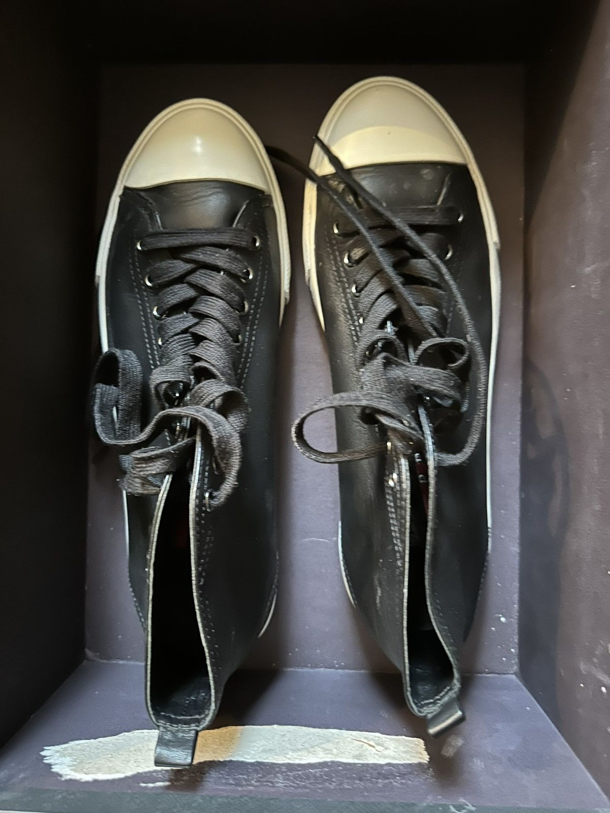 Prada PRADA Convers HIGH-TOP SNEAKERS BLACK WHITE Size 9 Usa Size US 7 / EU 40 - 5 Thumbnail