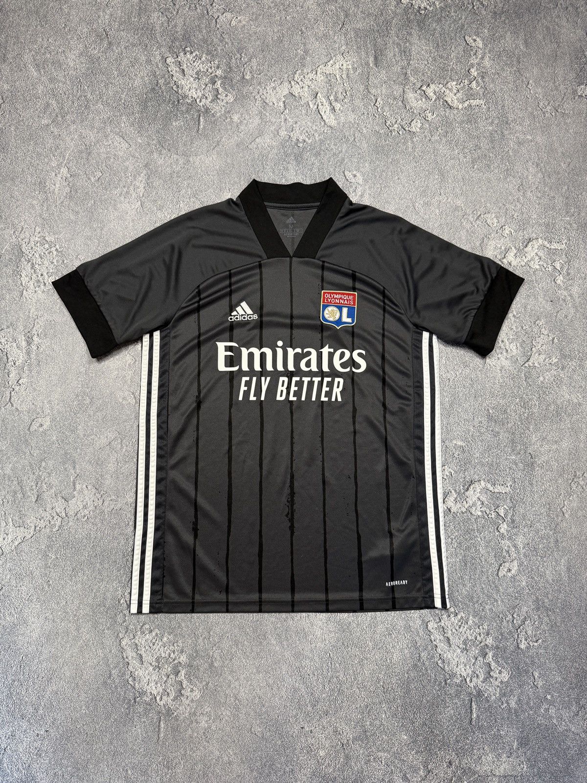 Adidas Olympique Lyonnais Third Football Shirt Adidas Soccer Jersey Size US M / EU 48-50 / 2 - 1 Thumbnail