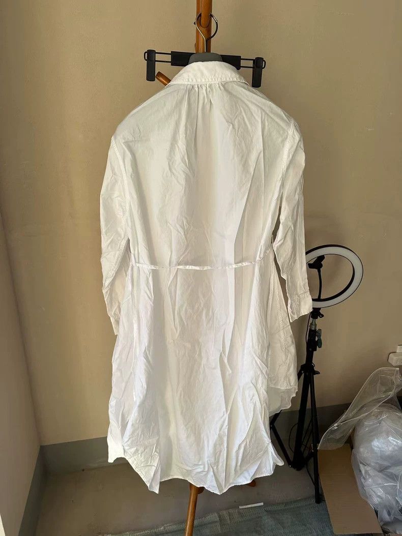 Yohji Yamamoto Yohji Yamamoto size 3 FW21 Long Sleeve Dress with Asymmetr Size M / US 6-8 / IT 42-44 - 2 Thumbnail