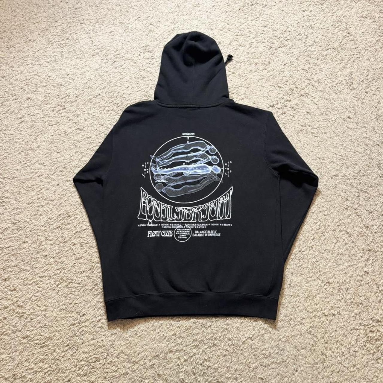 Total Luxury Spa Total Luxury Spa Designer Black Double Sided Hoodie L Size US L / EU 52-54 / 3 - 5 Thumbnail