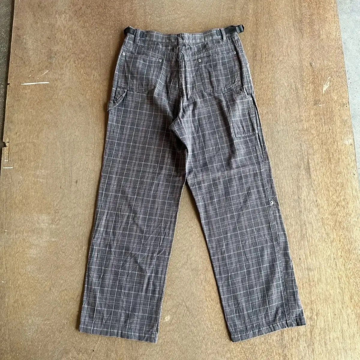 JNCO SICKS 🔥T&C SURF DESIGN CHECK TROUSERS BAGGY CARPENTER PANTS Size US 30 / EU 46 - 13 Thumbnail