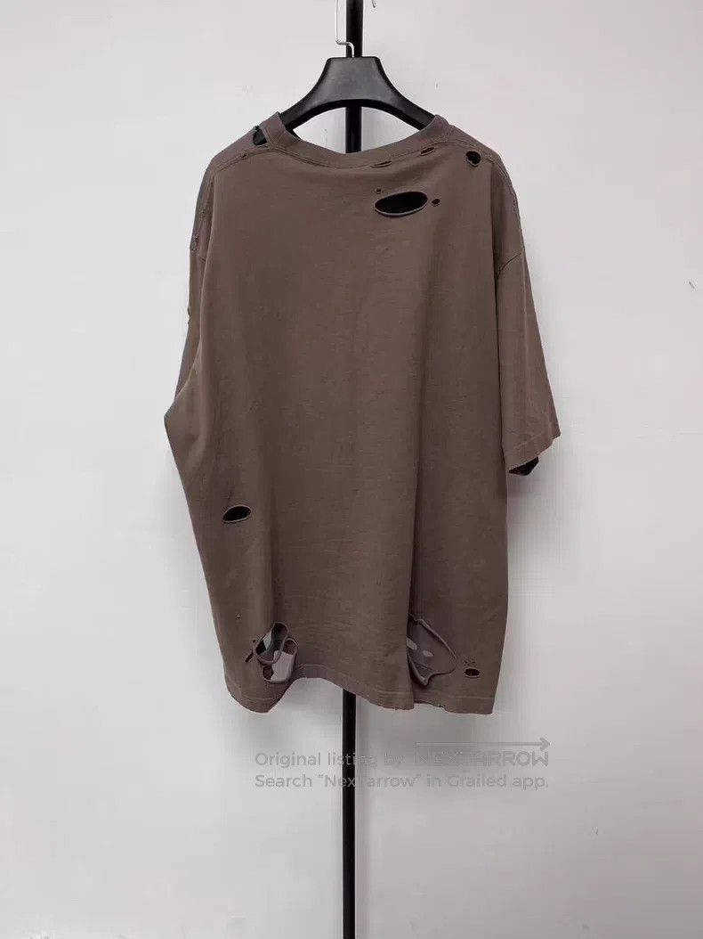 Balenciaga Balenciaga Solid Color Logo Printed Short Sleeve T-Shirt Size L / US 10 / IT 46 - 2 Thumbnail