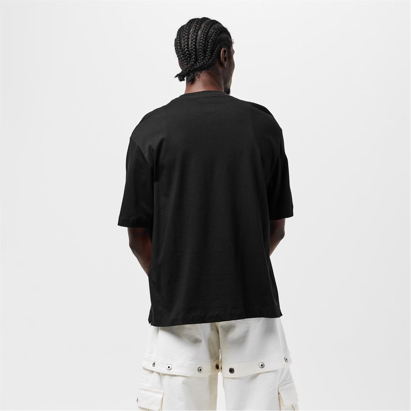 Off-White o1g2r1mq0226 Stitch Short Sleeve Contrast T-Shirt Black Size US XS / EU 42 / 0 - 4 Thumbnail