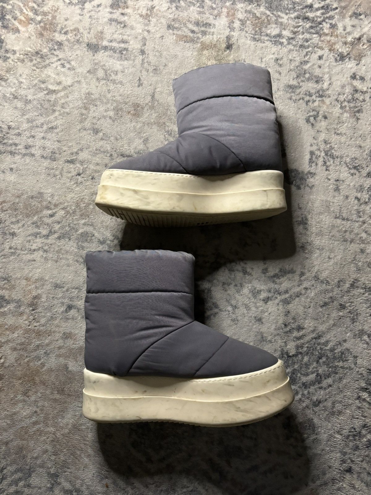 Rick Owens Rick Owens Mega Bumper Low Lunar Boots stone Size US 11 / EU 44 - 3 Thumbnail