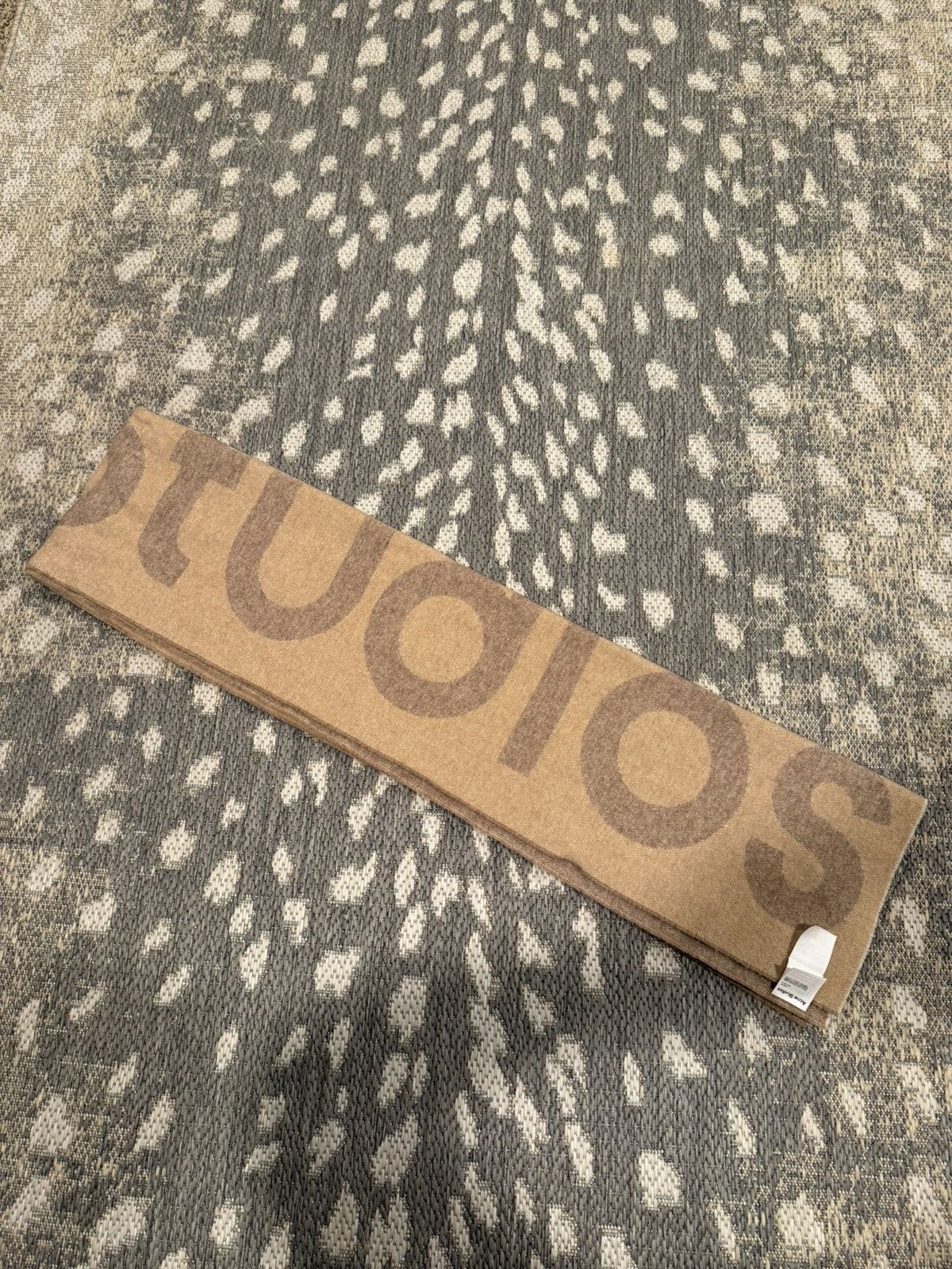 Acne Studios Acne Studios Logo Jacquard Scarf Size ONE SIZE - 2 Thumbnail