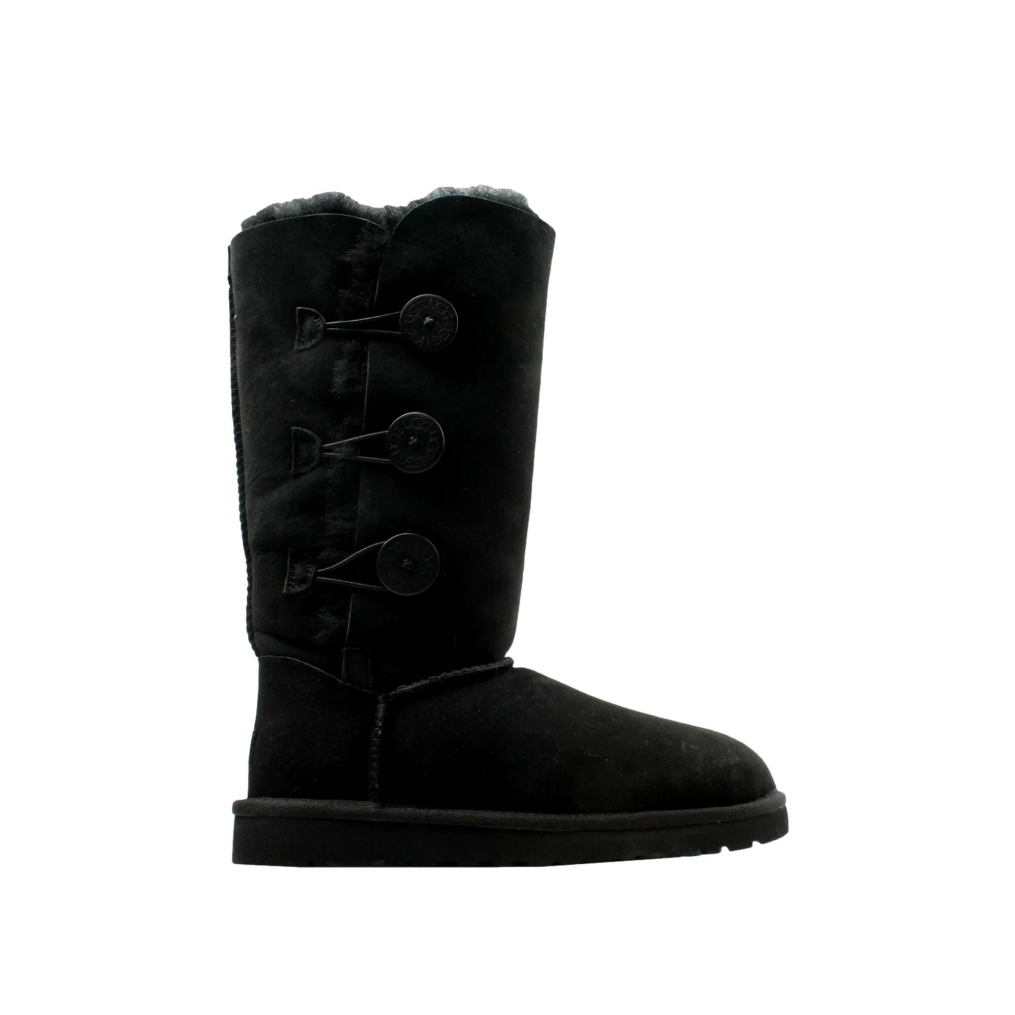 Ugg Bailey Button Triplet Black 1962K-BLK Size US 6 / EU 39 - 1 Thumbnail