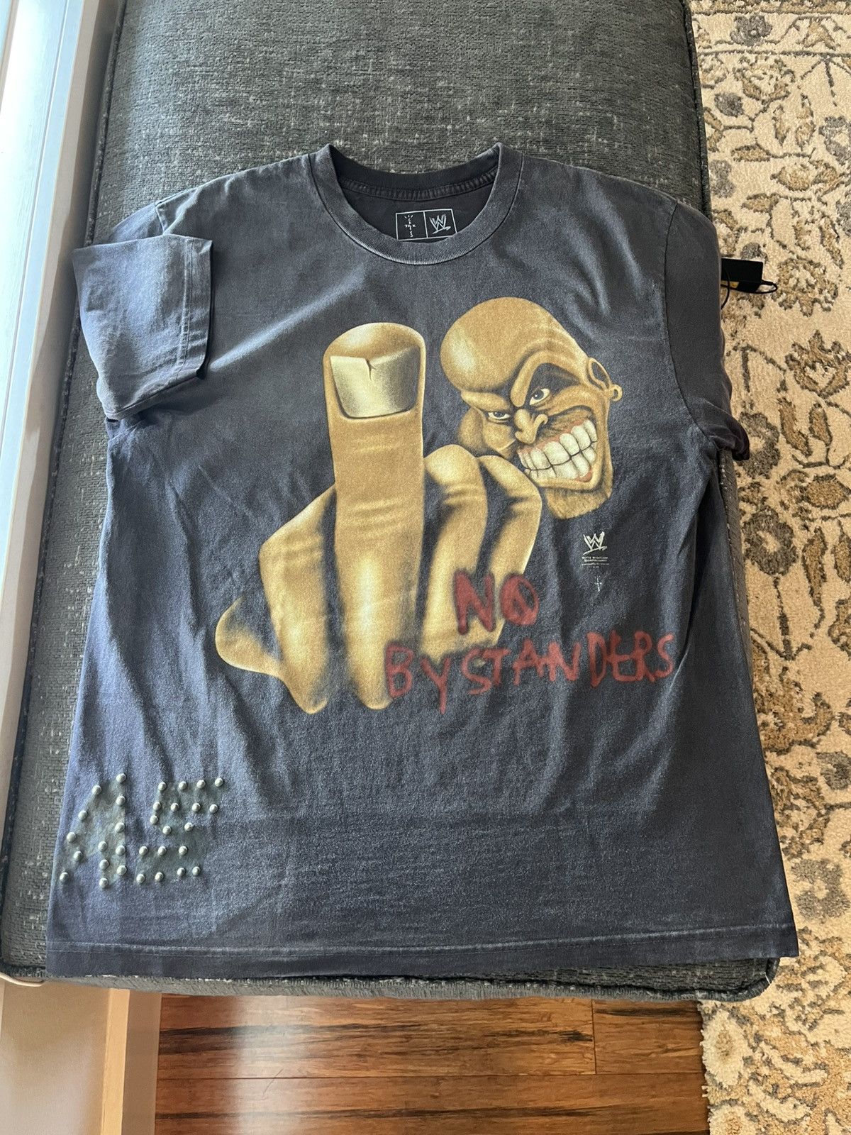 Travis Scott × WWE Cactus Jack X WWE NO BYSTANDERS , STONE