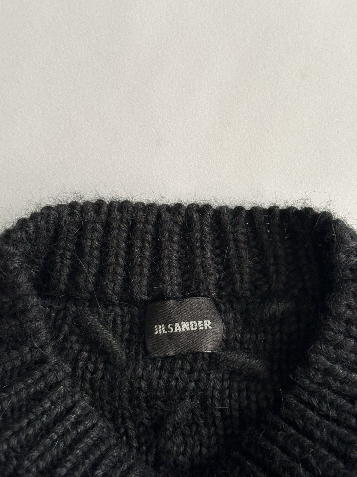 Jil Sander Jil Sander Early 2000’s Heavy Alpaca Textured Sweater Size US L / EU 52-54 / 3 - 7 Thumbnail