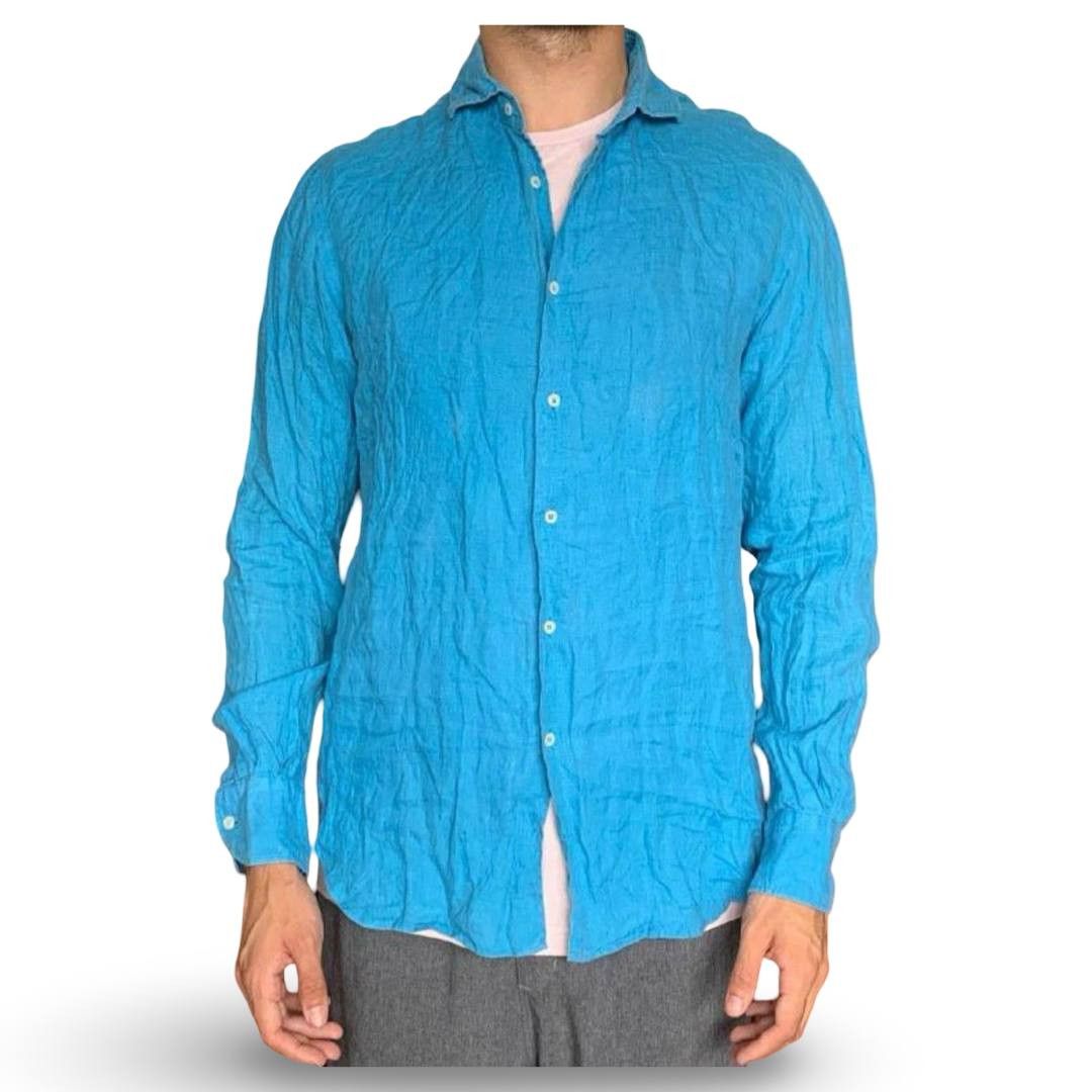 MC2 Saint Barth Mc2 Saint Barth linen shirt #621 Size US M / EU 48-50 / 2 - 1 Thumbnail