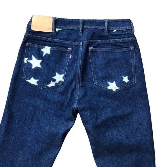 Acne Studios RARE Acne Studios Jeans Size 33 River Star P Blue Size US 33 - 1 Thumbnail