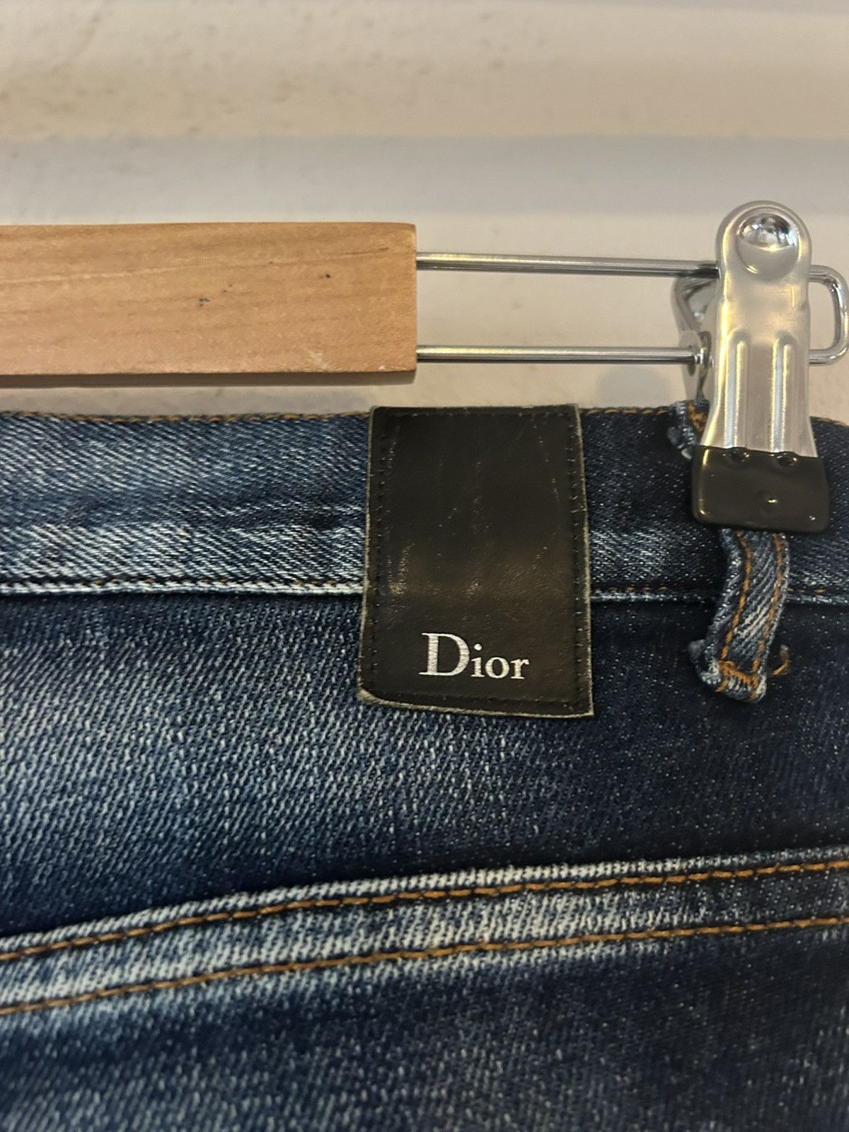 Dior Dior Slim-Fit Distressed Denim Jeans Size US 29 - 9 Thumbnail