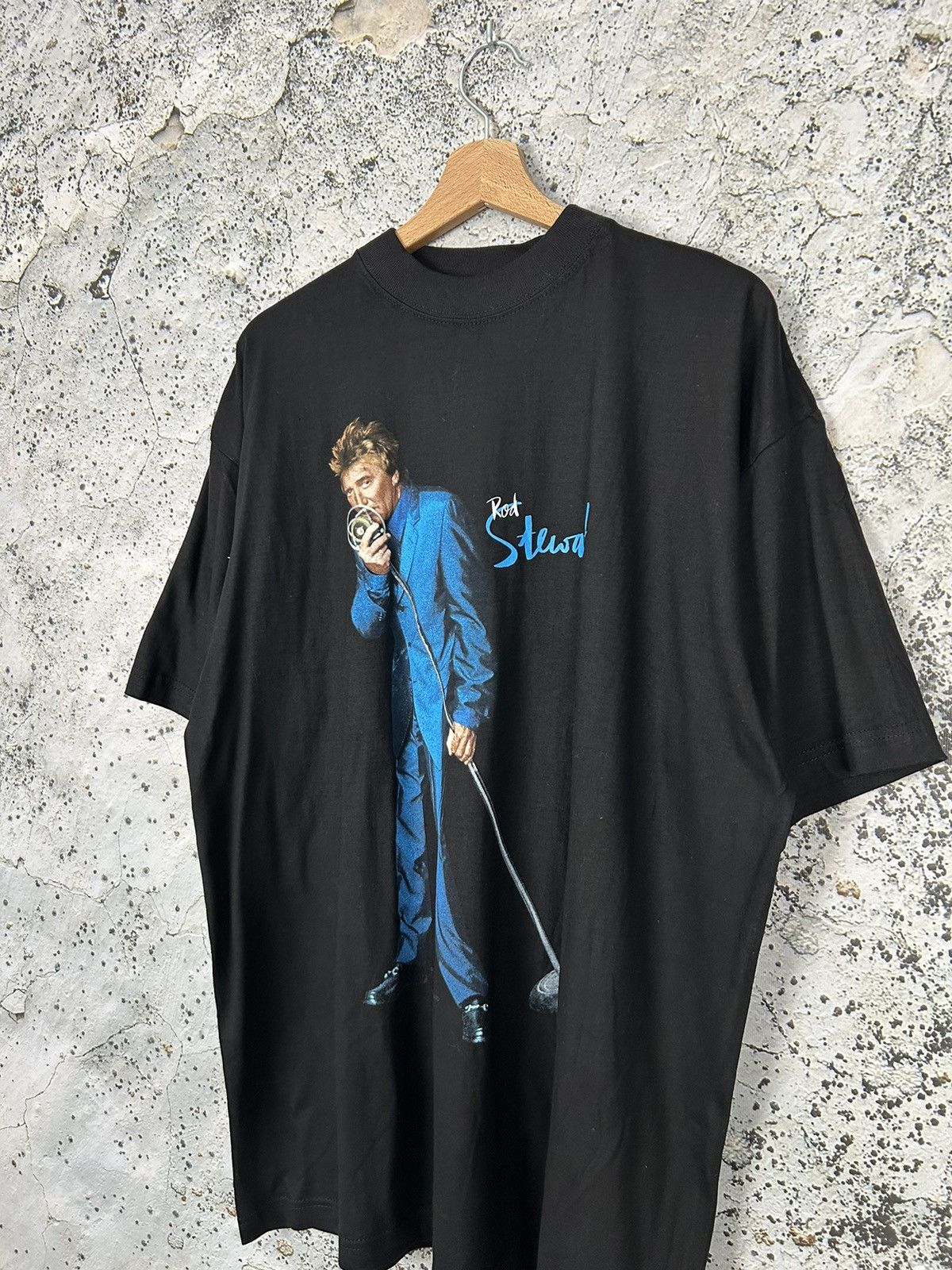 Band Tees Vintage Rod Stewart 1998 Rock Band Tee Graphic Rare Hype Size US XL / EU 56 / 4 - 3 Thumbnail