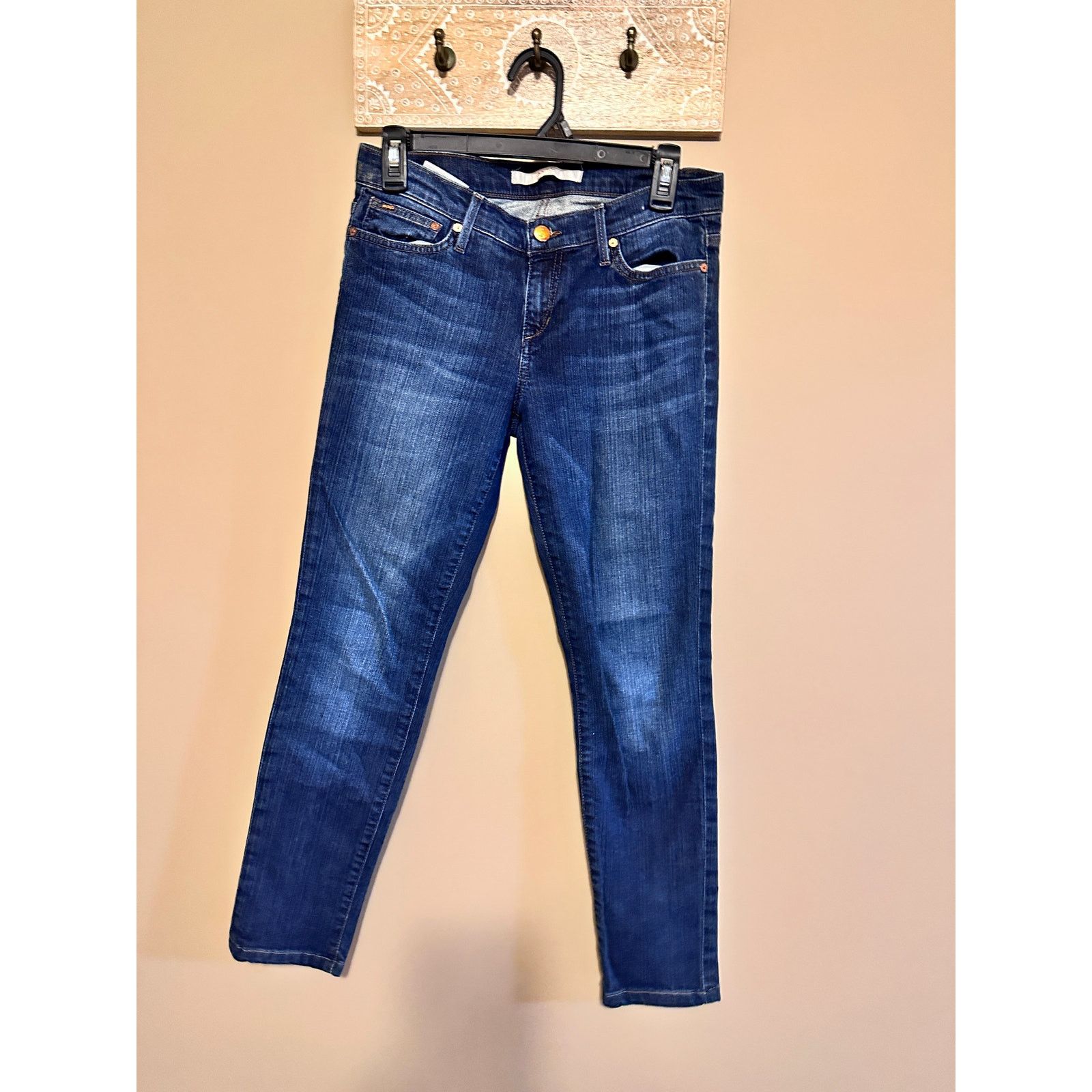 Joe's Joe's Jeans Provocateur Skinny Denim Dark Blue Wash Jeans 26 Size 27" / US 4 / IT 40 - 2 Thumbnail
