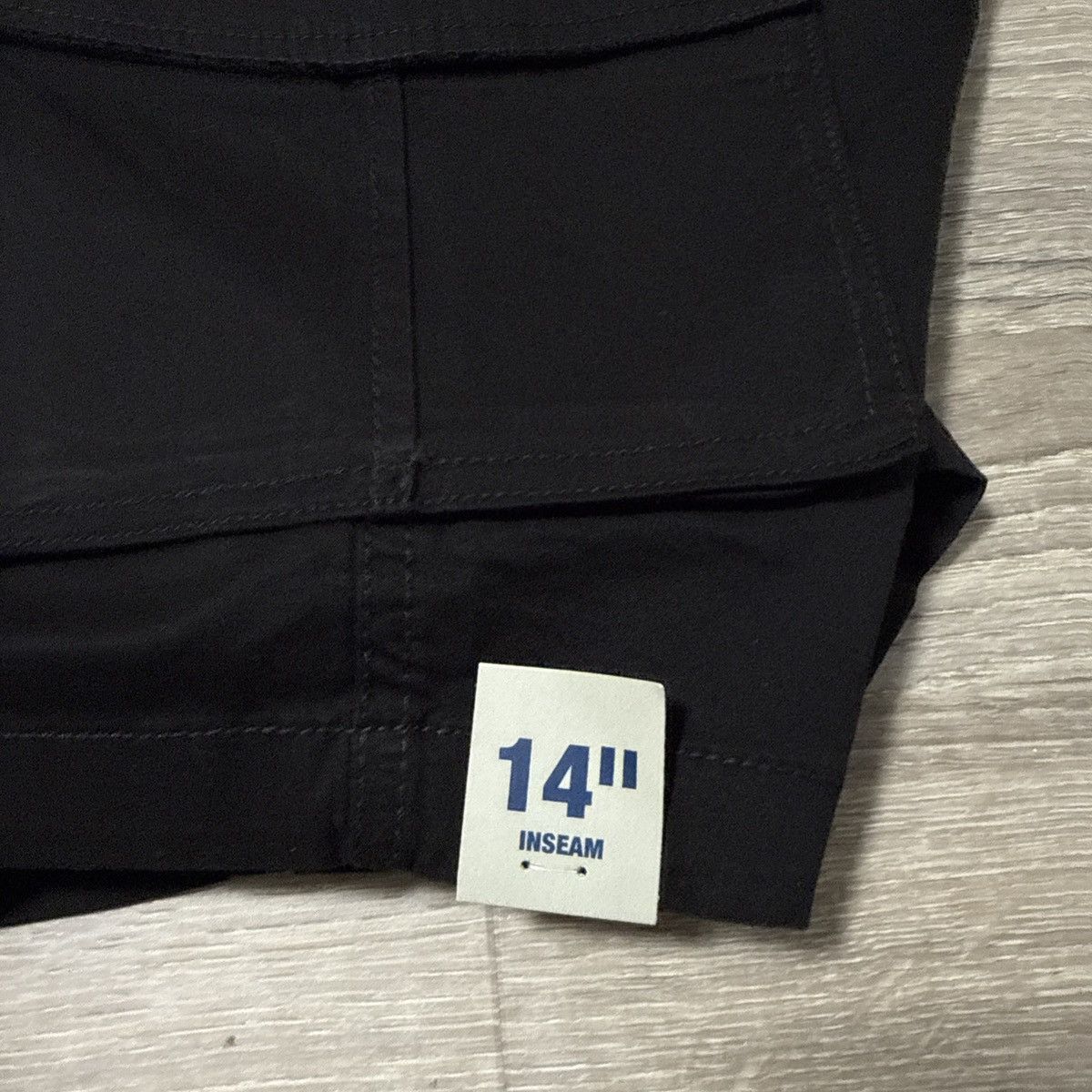 George George Men's Cargo Shorts, Size 38, 14" Inseam,Black Size US 38 / EU 54 - 2 Thumbnail