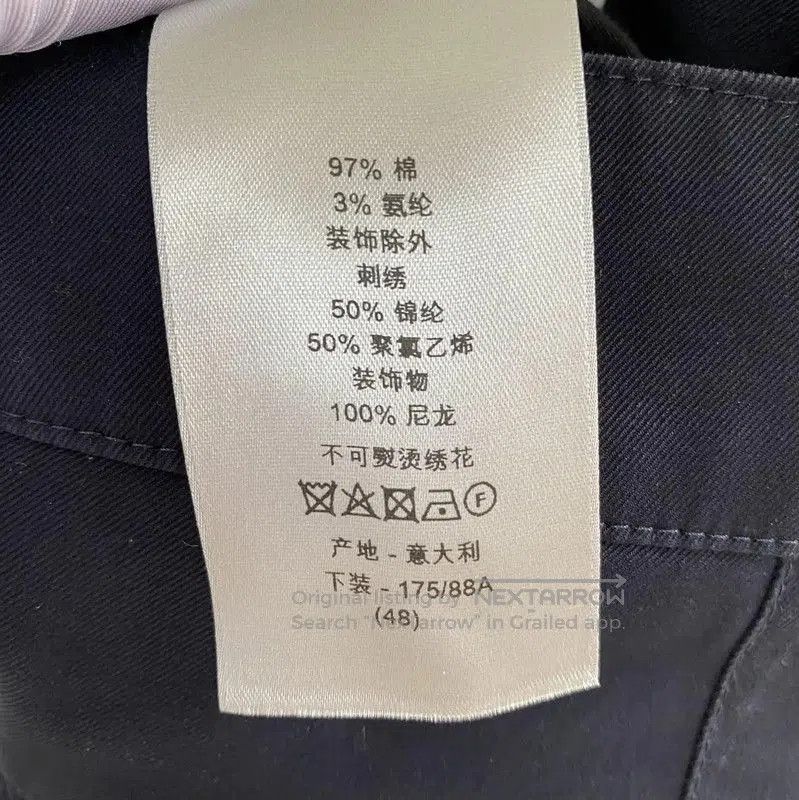 Dior Dior Women's Navy Cotton Casual Pants . Size 31" - 9 Thumbnail