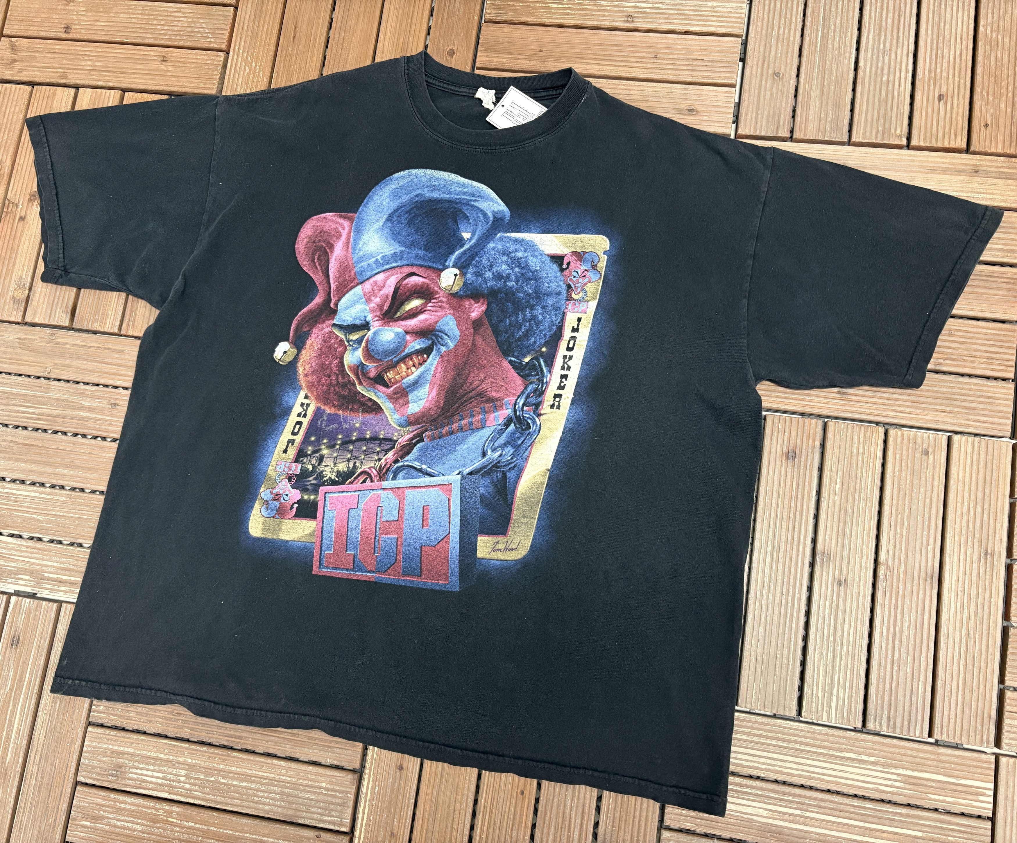 Vintage Insane Clown Posse Carnival of Carnage Vintage Black Tee Size US XXL / EU 58 / 5 - 3 Thumbnail