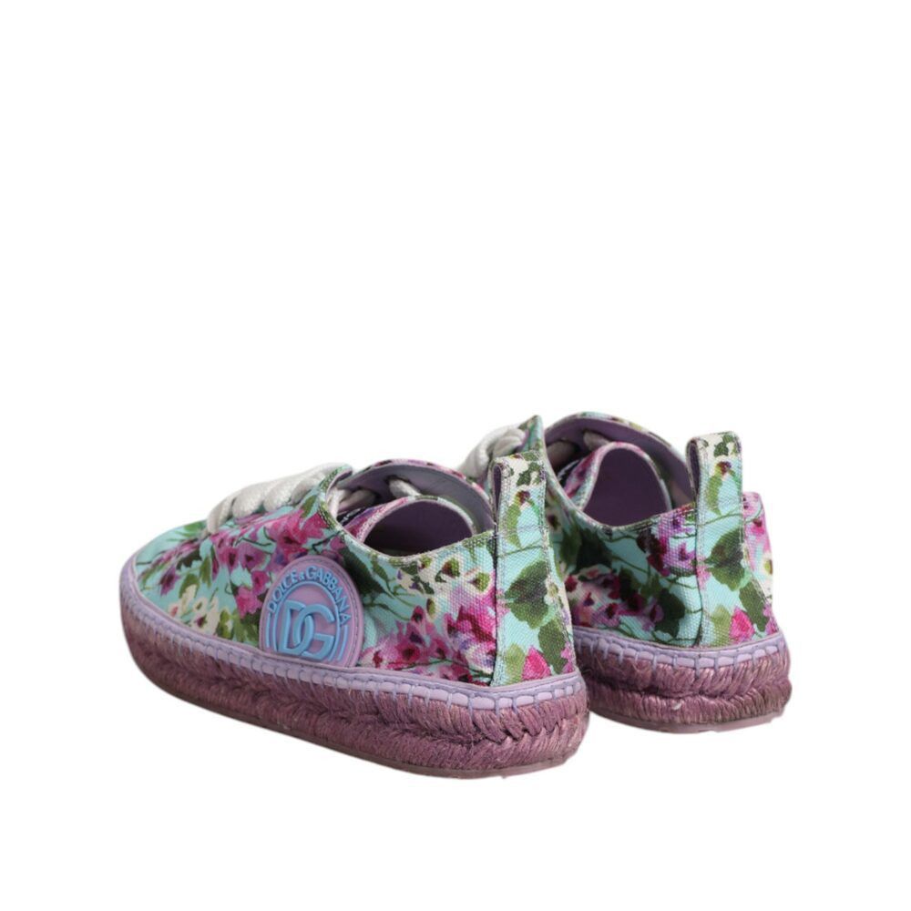 Dolce & Gabbana Dolce & Gabbana Multicolor Canvas Espadrilles Sneakers Shoes Size US 8 / IT 38 - 5 Thumbnail