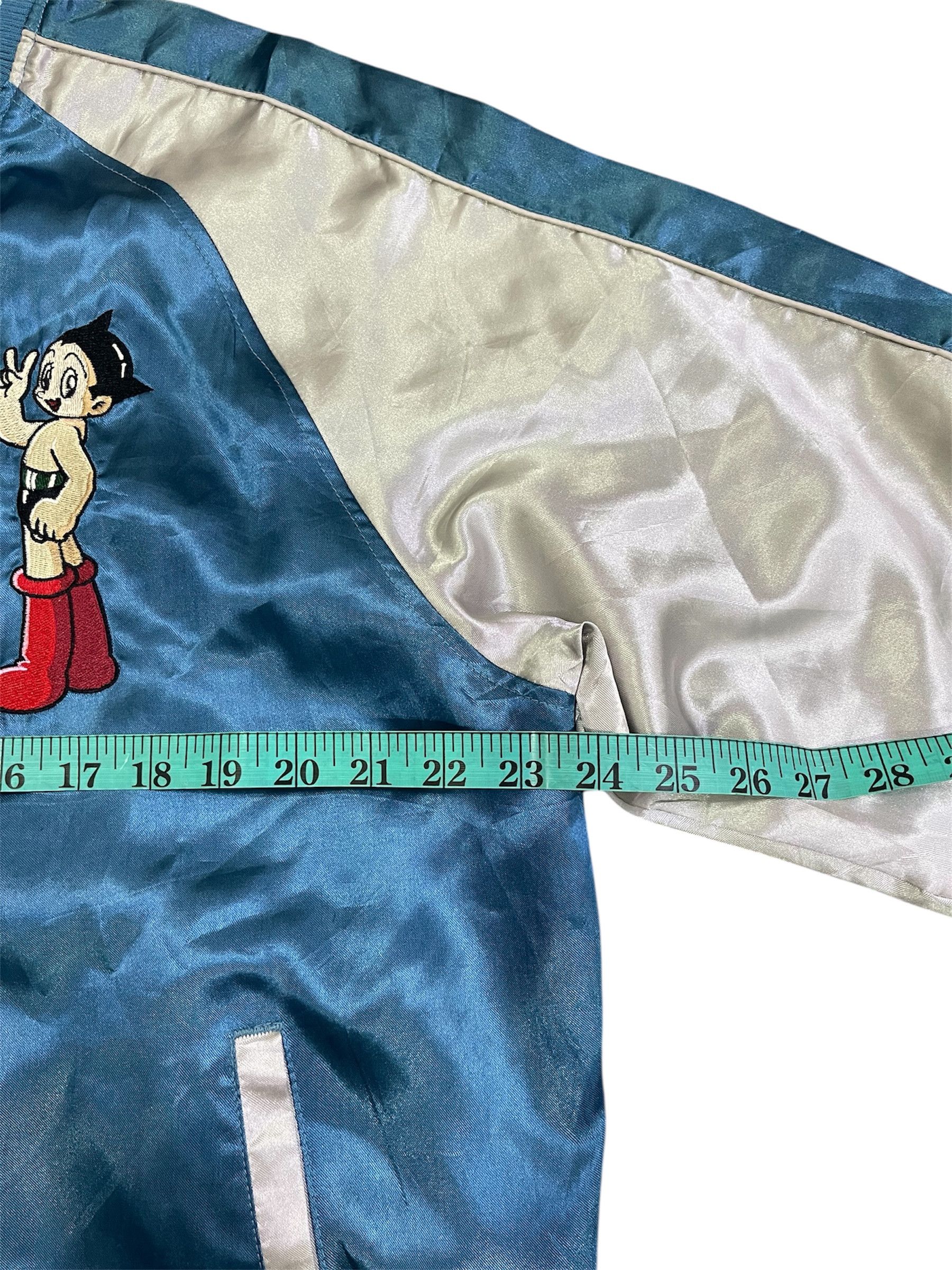 Anime Astro Boy Sukajan Sourvenir Satin Blue Jacket sz XL Size US XL / EU 56 / 4 - 15 Thumbnail