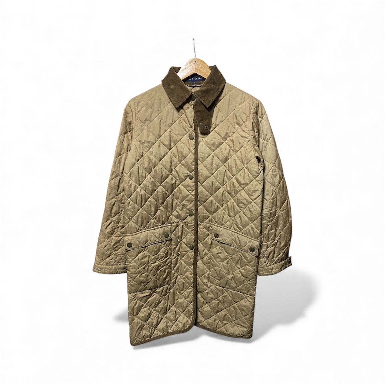 Vintage Polo Ralph Lauren Quilted Long Jacket
