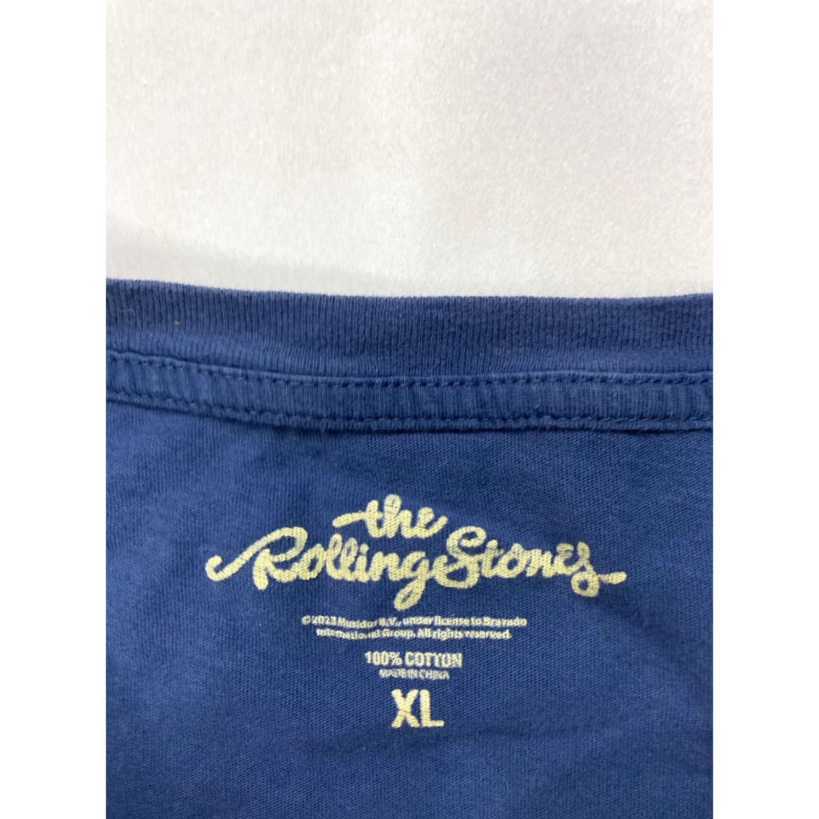 Vintage VINTAGE The Rolling Stones T-Shirt Women XL Blue Short Sleeve Crew Neck Pullover Casual Music Size XL / US 12-14 / IT 48-50 - 5 Thumbnail