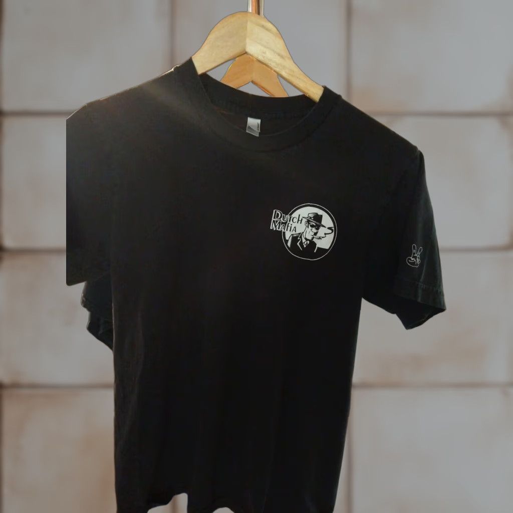 American Apparel VINTAGE American Apparel T-Shirt Grail USA Grail Black S Mens Short Sleeve USA Theme Night? Size US S / EU 44-46 / 1 - 1 Thumbnail