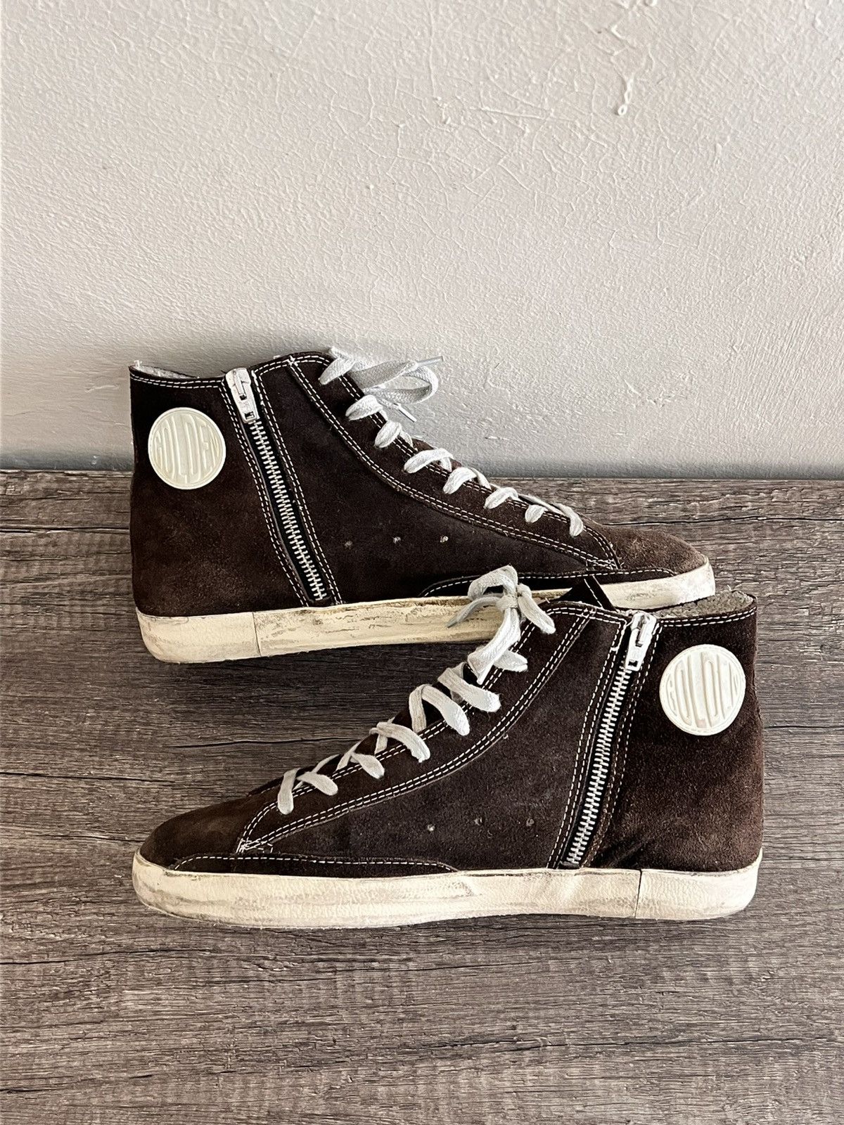 Golden Goose GOLDEN GOOSE FRANCY SUEDE SNEAKERS Size US 8 / EU 41 - 5 Thumbnail