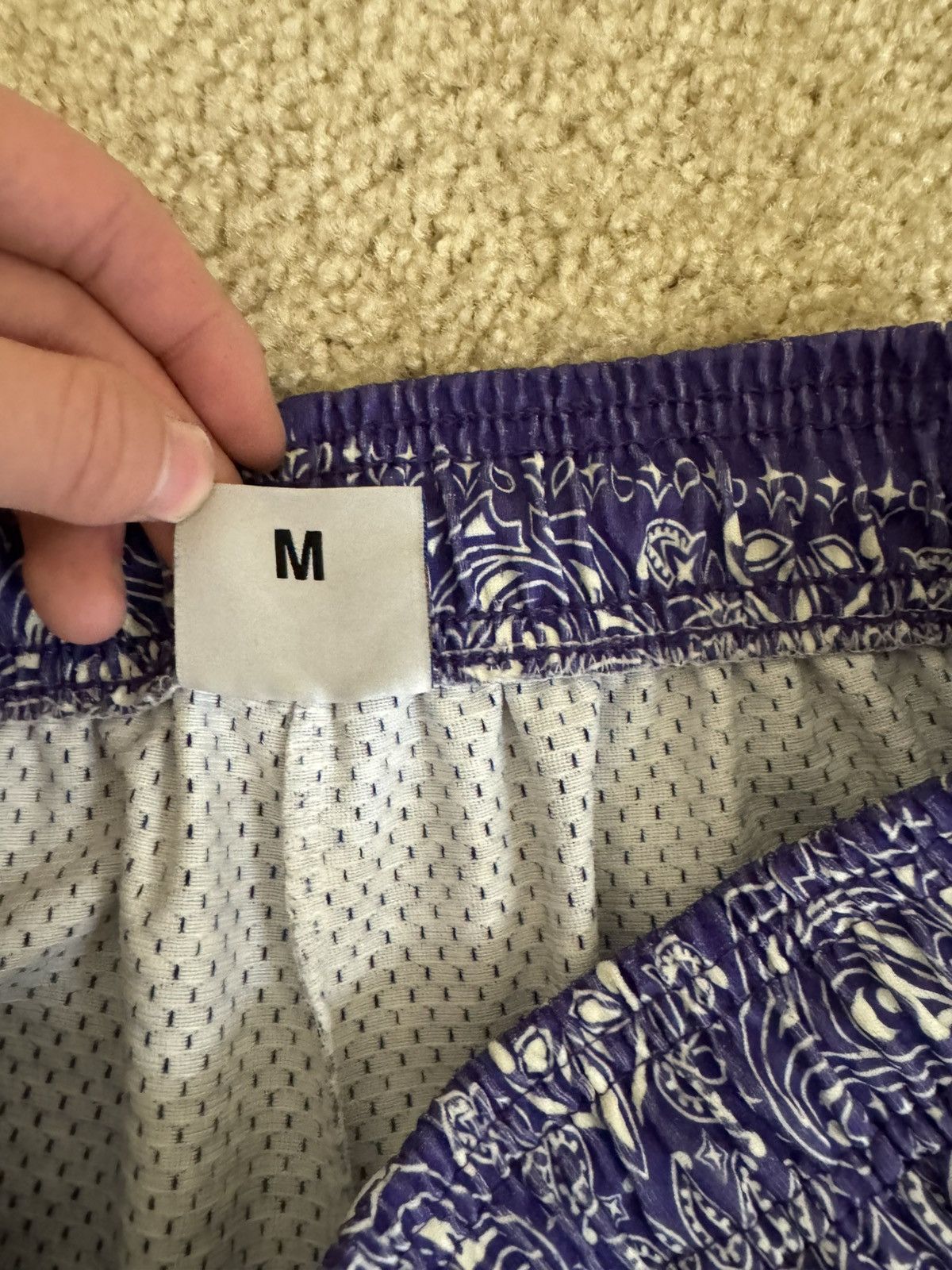 Bravest Studios Bravest studios purple paisley shorts Size US 30 / EU 46 - 3 Thumbnail