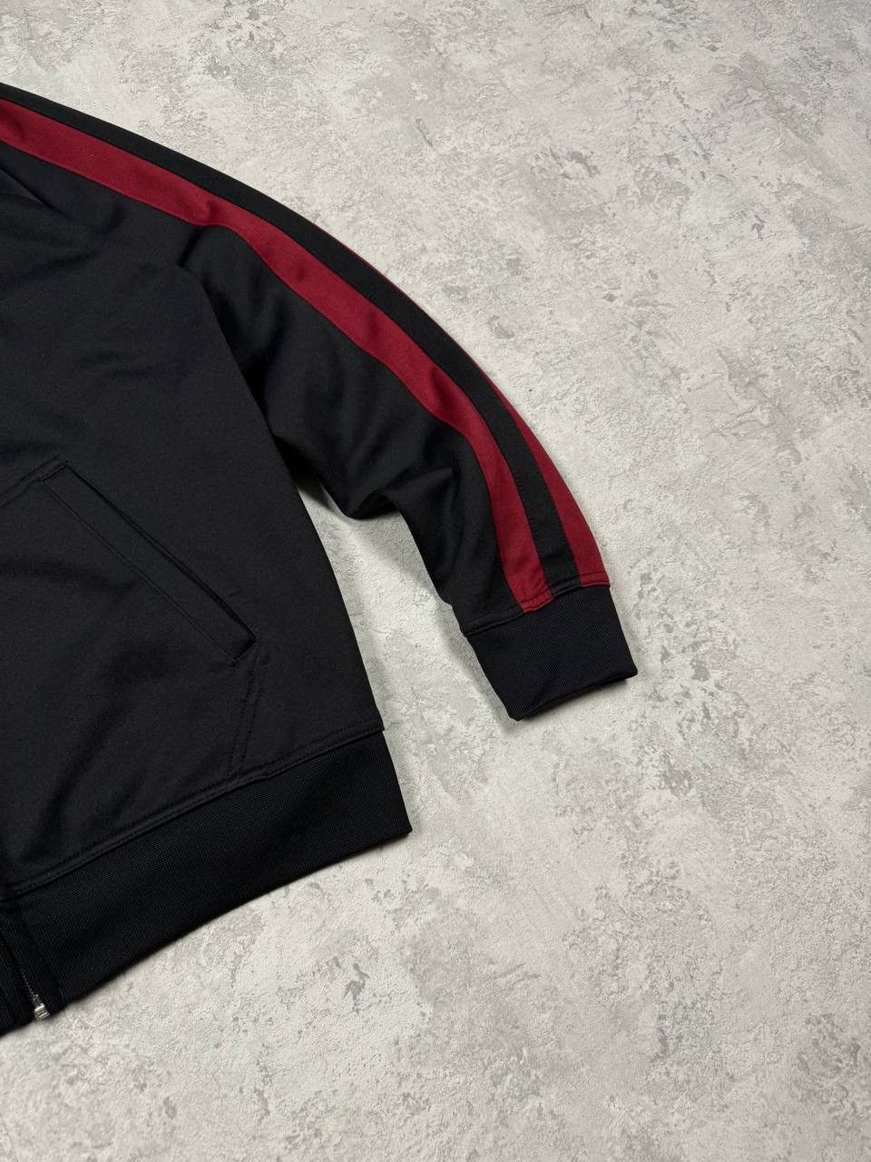Nike Vintage Nike Y2k Black/Red Track Zip Sweatshirt Size US M / EU 48-50 / 2 - 5 Thumbnail