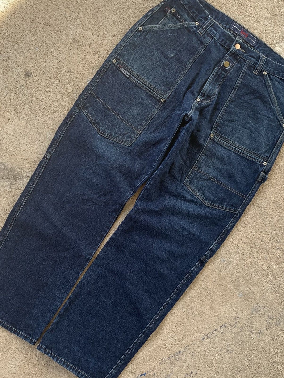JNCO × Phat Farm Vintage Y2k phat frame carpenter jeans pants Size US 38 / EU 54 - 2 Thumbnail