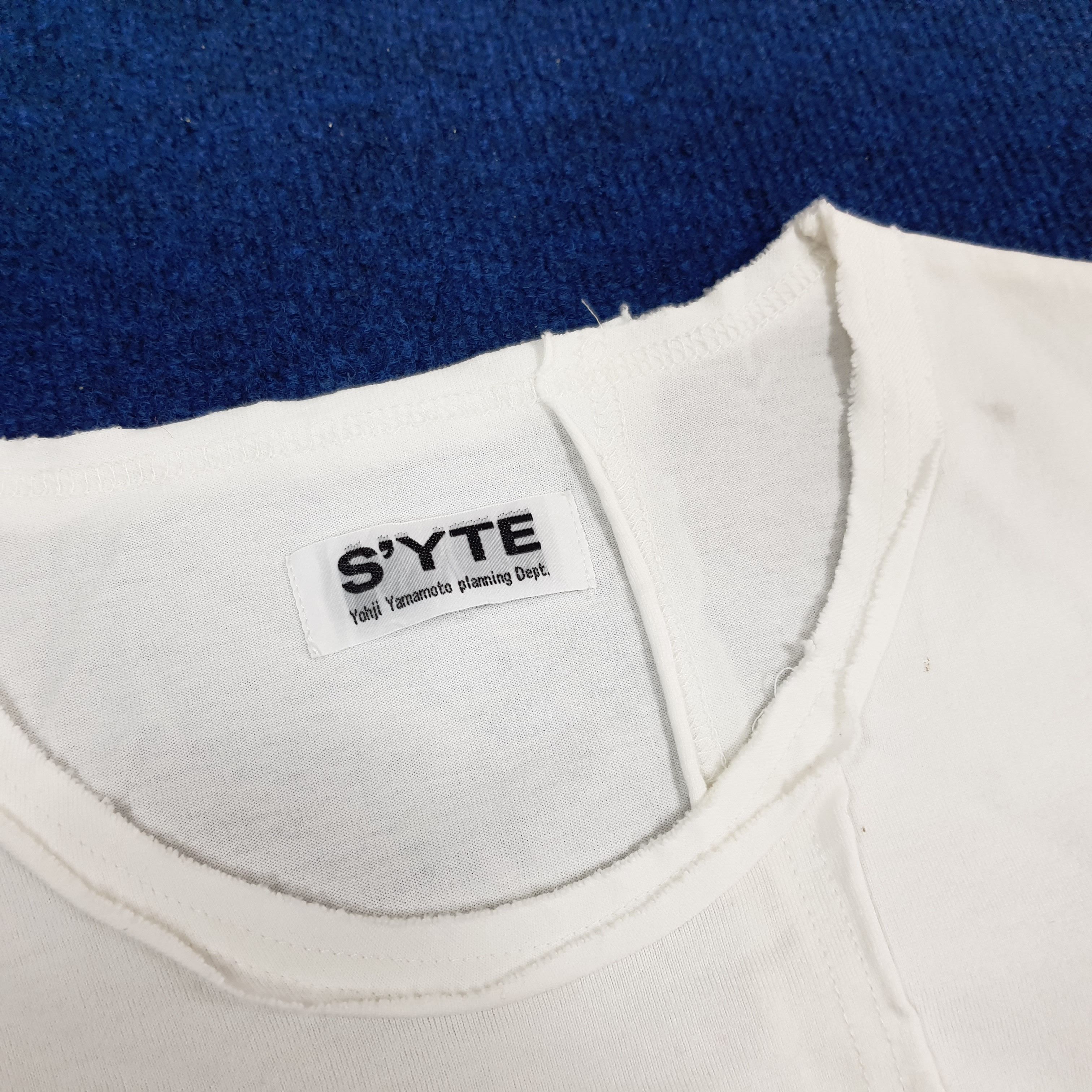 Japanese Brand × Vintage × Yohji Yamamoto Vintage S'yte by Yohji Yamamoto Japan Brand Designer Tshirt Size XL / US 12-14 / IT 48-50 - 6 Thumbnail