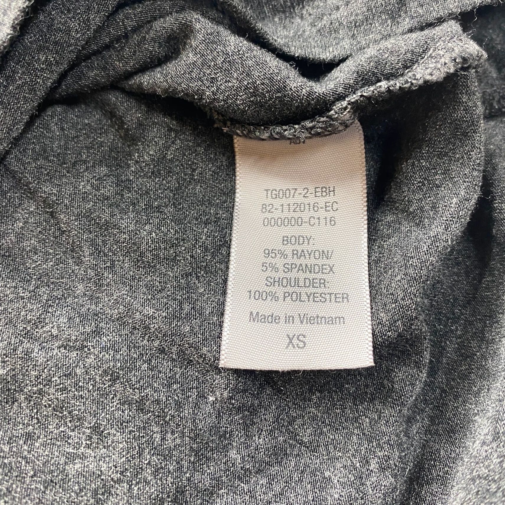 Champion Champion Shirt Womens XS Gray Long Sleeve Casual Athletic Stretch Size XS / US 0-2 / IT 36-38 - 3 Thumbnail