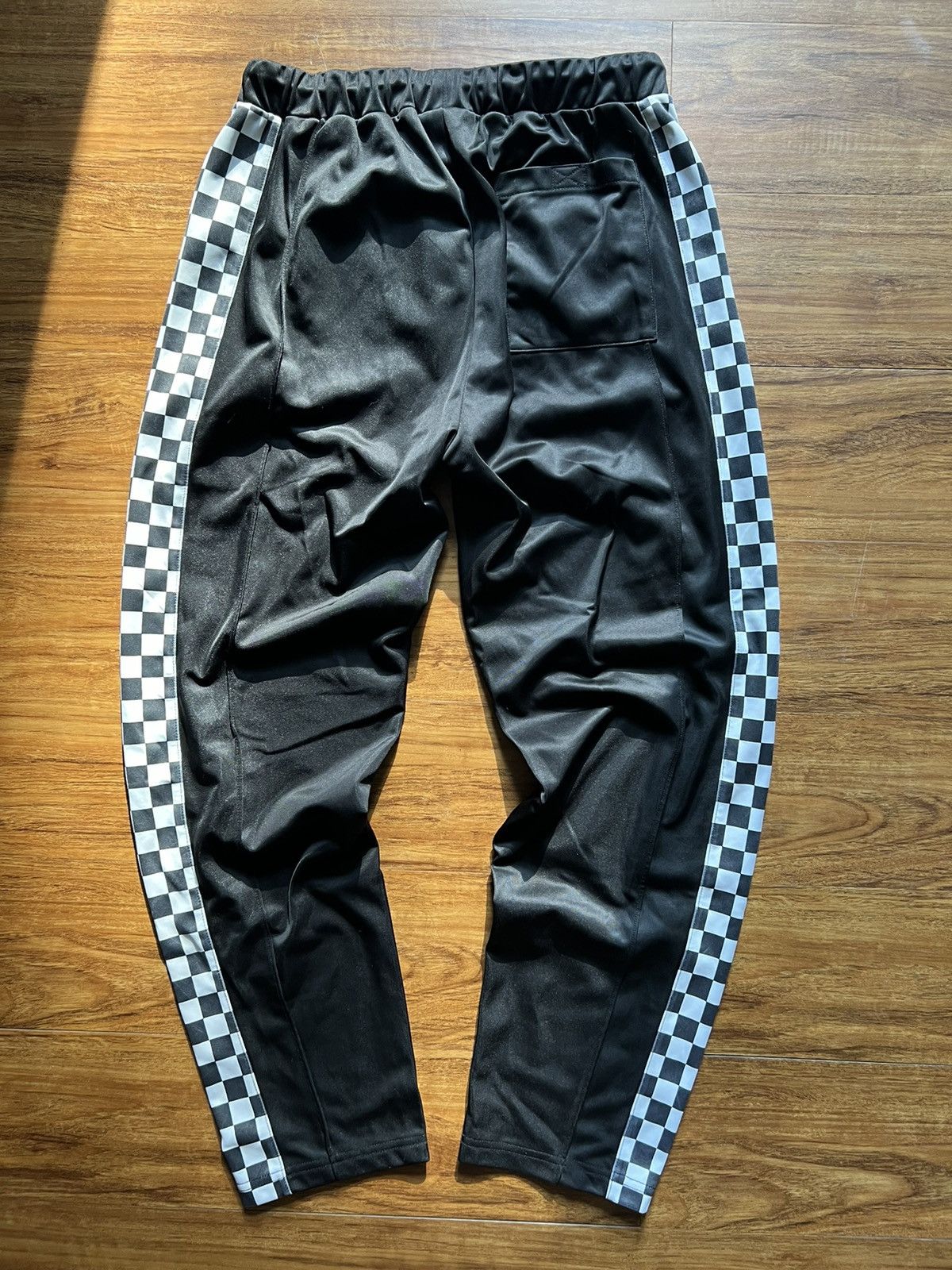 Pleasures Pleasures Checkered poly track pant Size US 29 - 3 Thumbnail