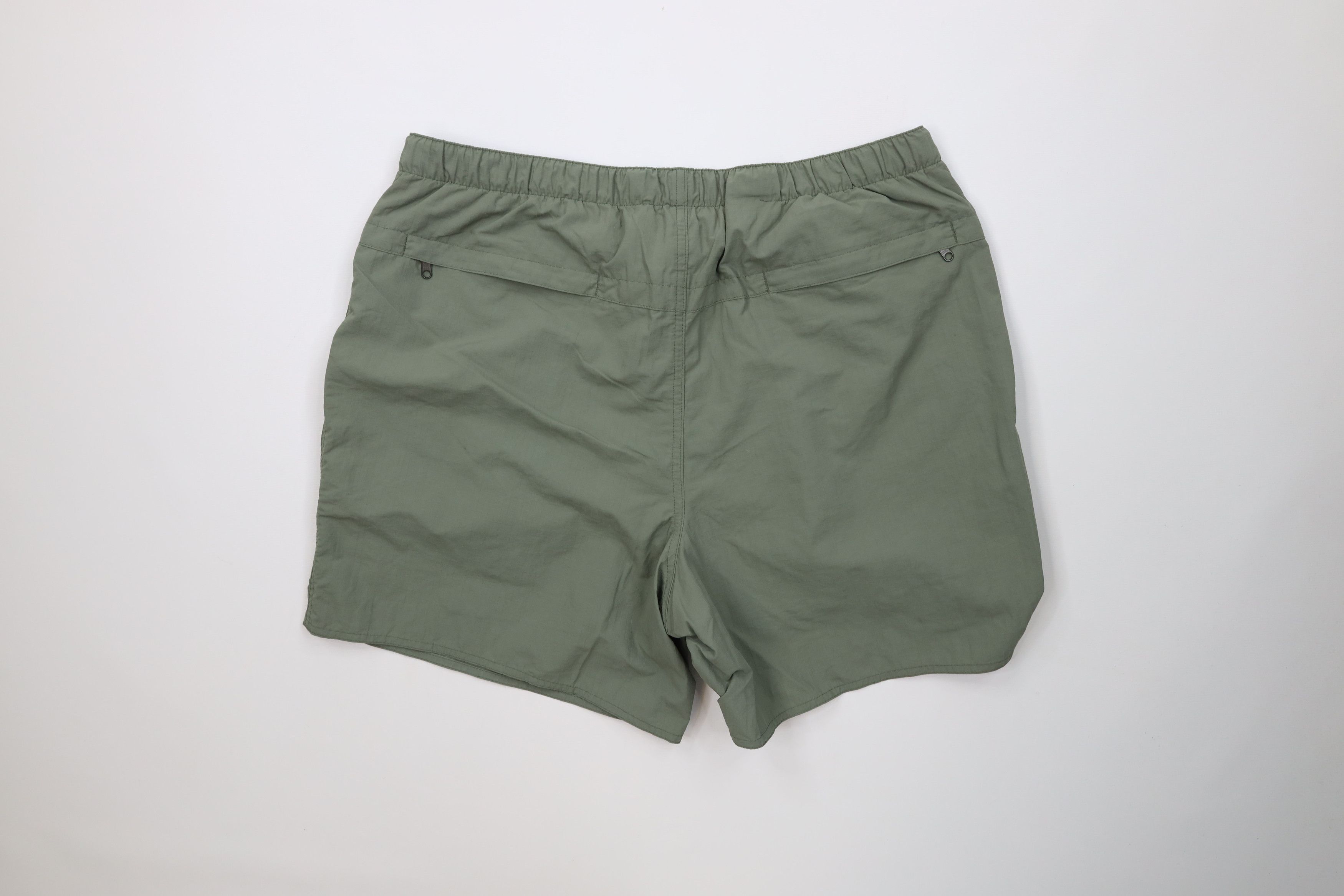 Lands' End Vintage 90s Lands End Lined Above Knee Ripstop Cargo Shorts Size US 32 / EU 48 - 9 Thumbnail