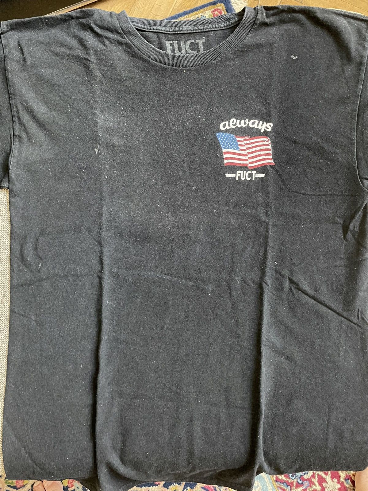 FUCT × Vintage Always Fuct - Stars and Stripes T-Shirt Size US M / EU 48-50 / 2 - 2 Thumbnail